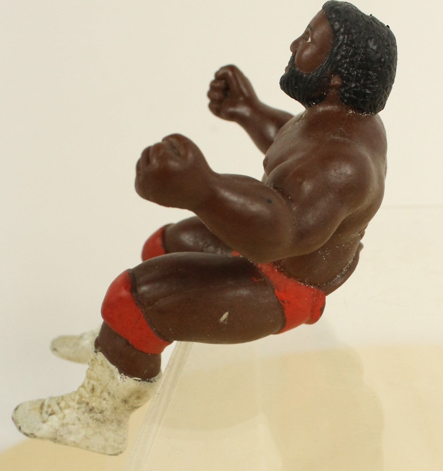 Vintage WWF Thumb Wrestling Figures Lot – Featuring Hogan, Piper, Sheik, Volkoff & Junkyard Dog