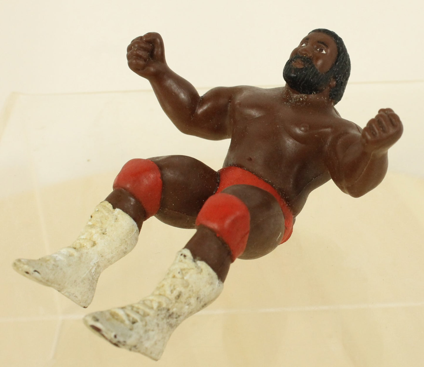 Vintage WWF Thumb Wrestling Figures Lot – Featuring Hogan, Piper, Sheik, Volkoff & Junkyard Dog