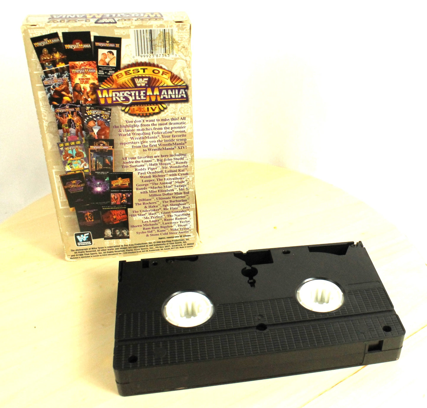 Vintage WWF/WWE WrestleMania VHS Lot – WrestleMania X to XXI + Best of Collection
