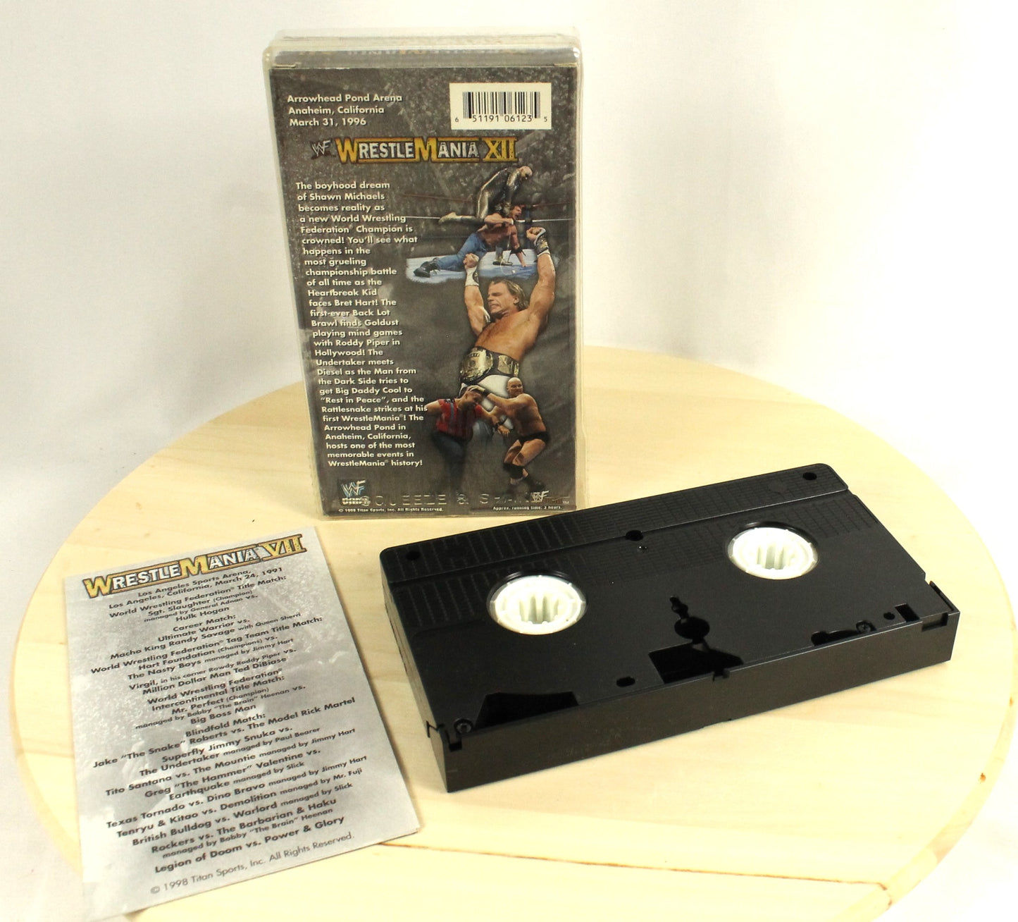 Vintage WWF/WWE WrestleMania VHS Lot – WrestleMania X to XXI + Best of Collection