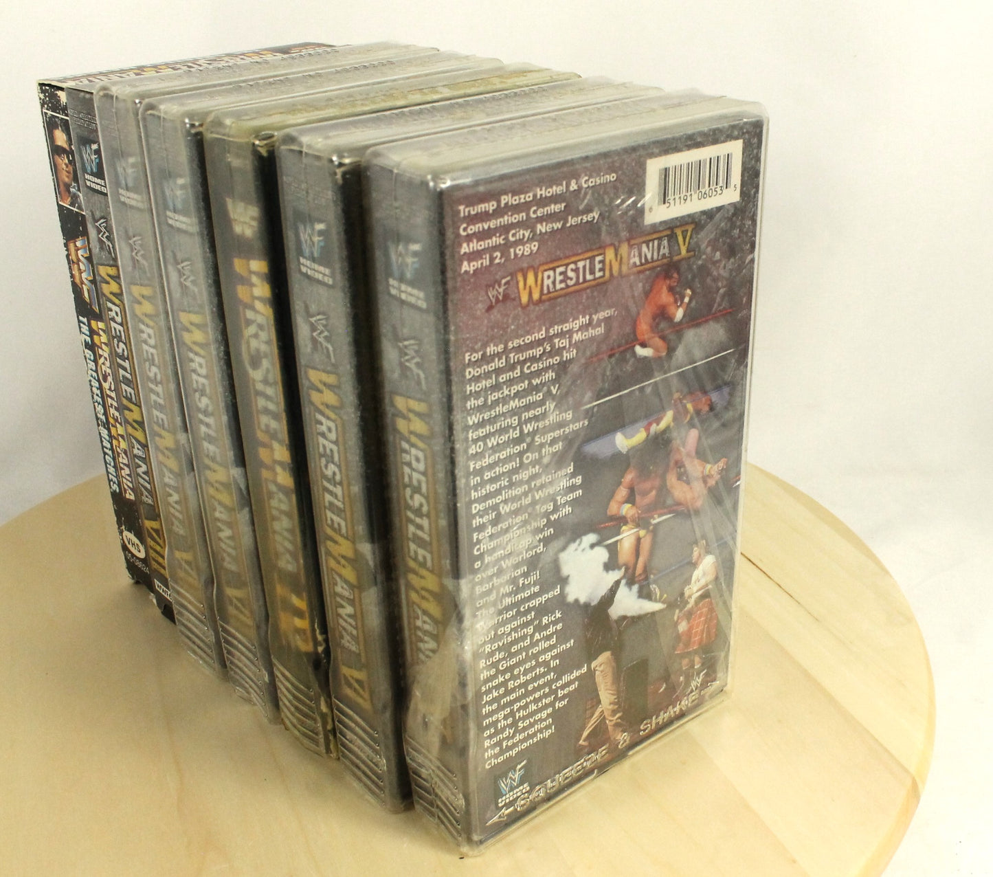 Vintage WWF/WWE WrestleMania VHS Lot – WrestleMania X to XXI + Best of Collection