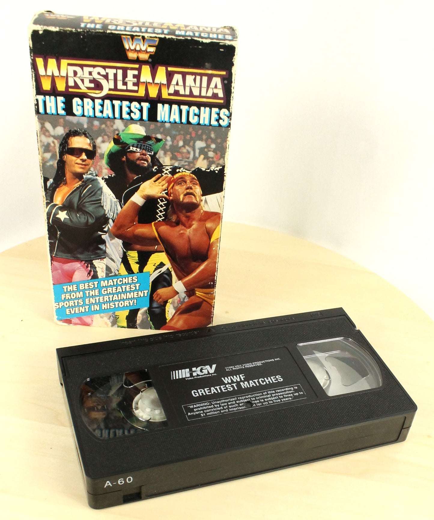 Vintage WWF/WWE WrestleMania VHS Lot – WrestleMania X to XXI + Best of Collection