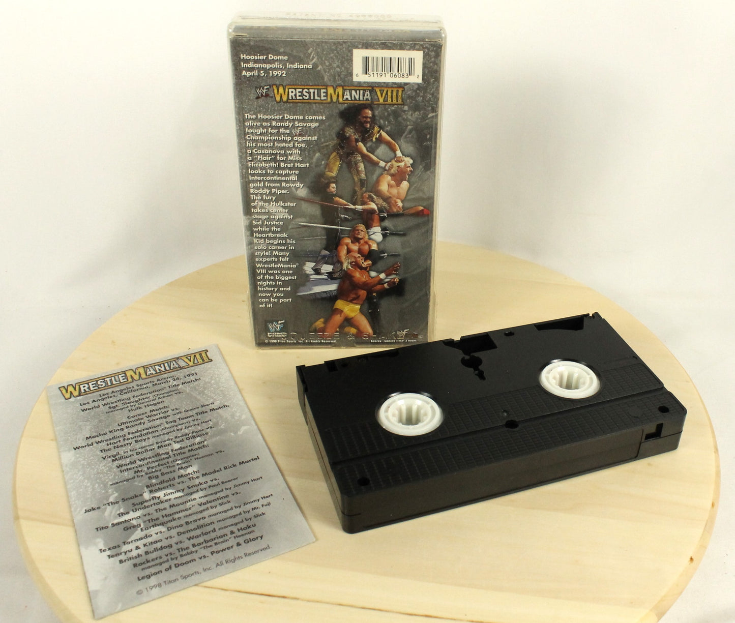Vintage WWF/WWE WrestleMania VHS Lot – WrestleMania X to XXI + Best of Collection