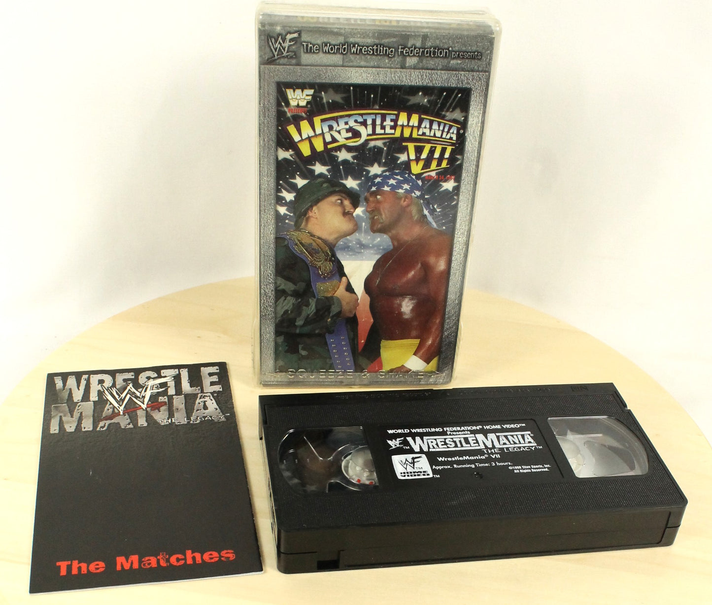 Vintage WWF/WWE WrestleMania VHS Lot – WrestleMania X to XXI + Best of Collection