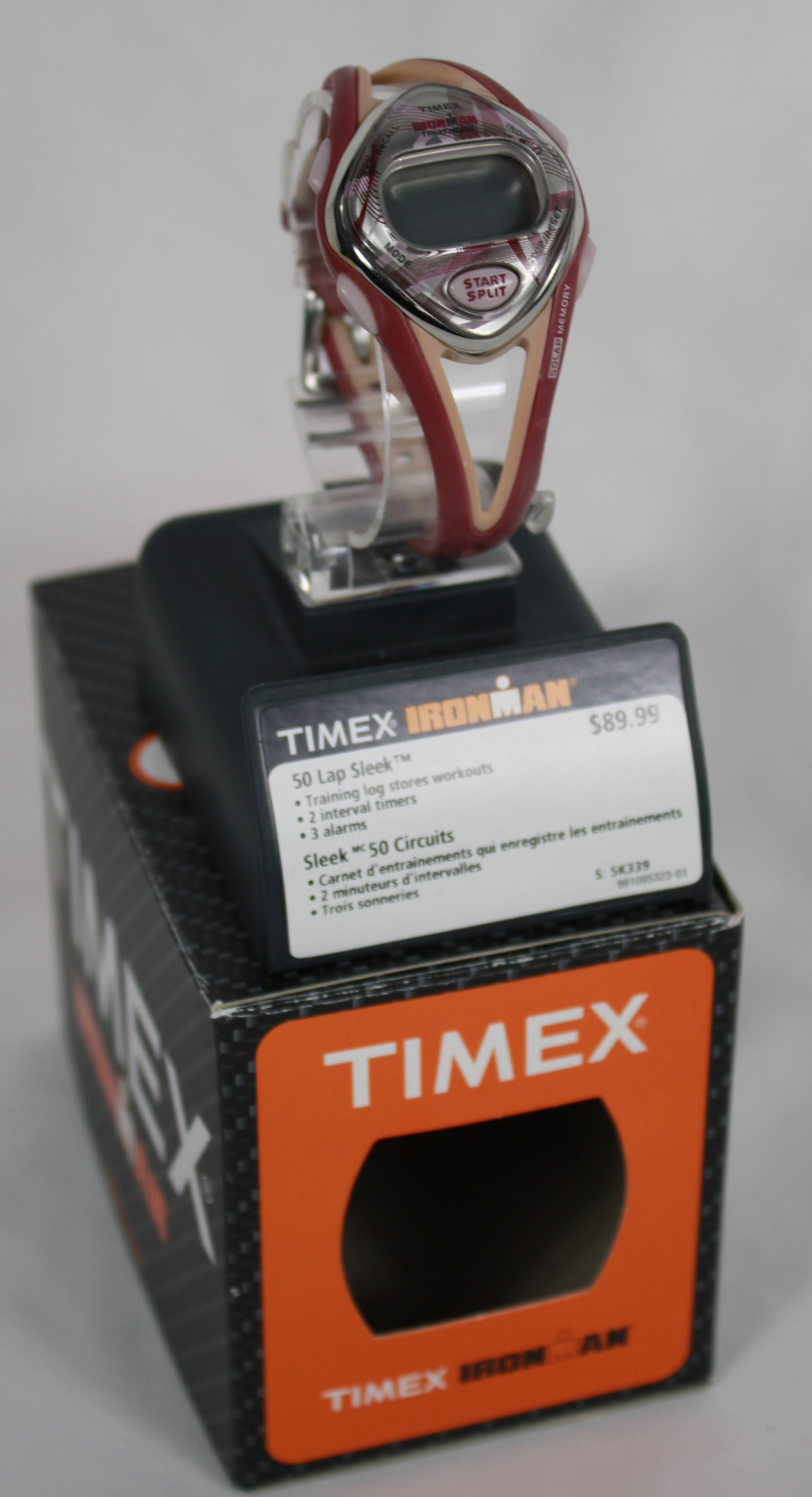 Timex Ironman Sleek 50 Lap Women's Digital Sports Watch