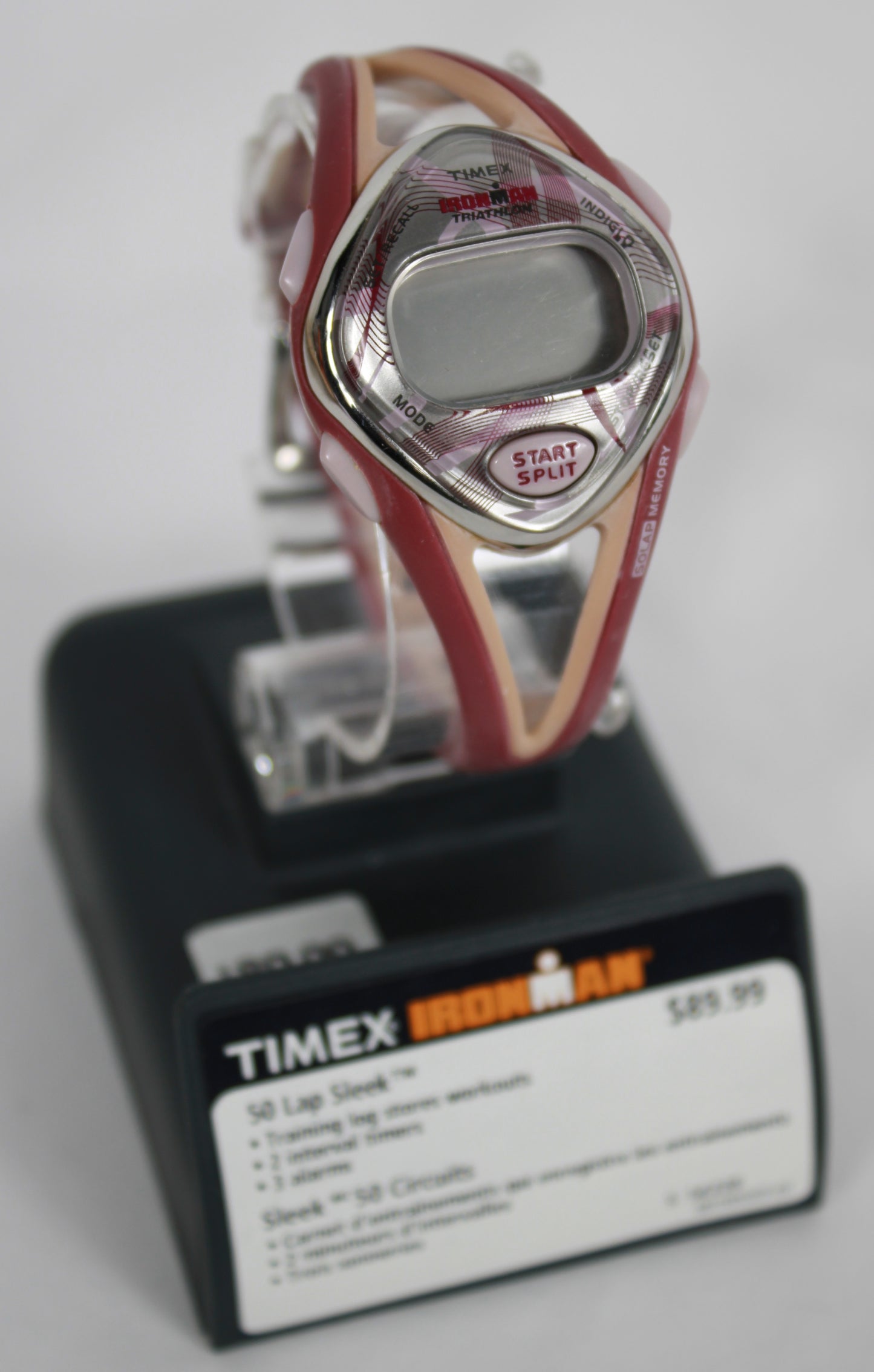 Timex Ironman Sleek 50 Lap Women's Digital Sports Watch