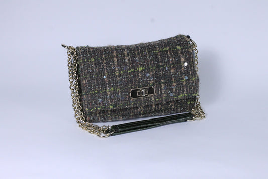 Coach Boucle Tweed Bag