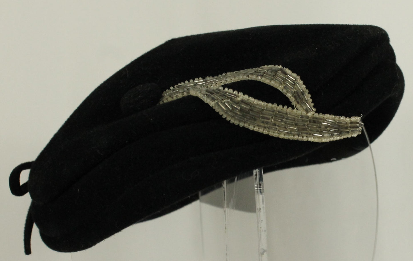 Collection of Classic Black Women's Headwear (5 Hats) - Velvet, Fascinator & Cloche