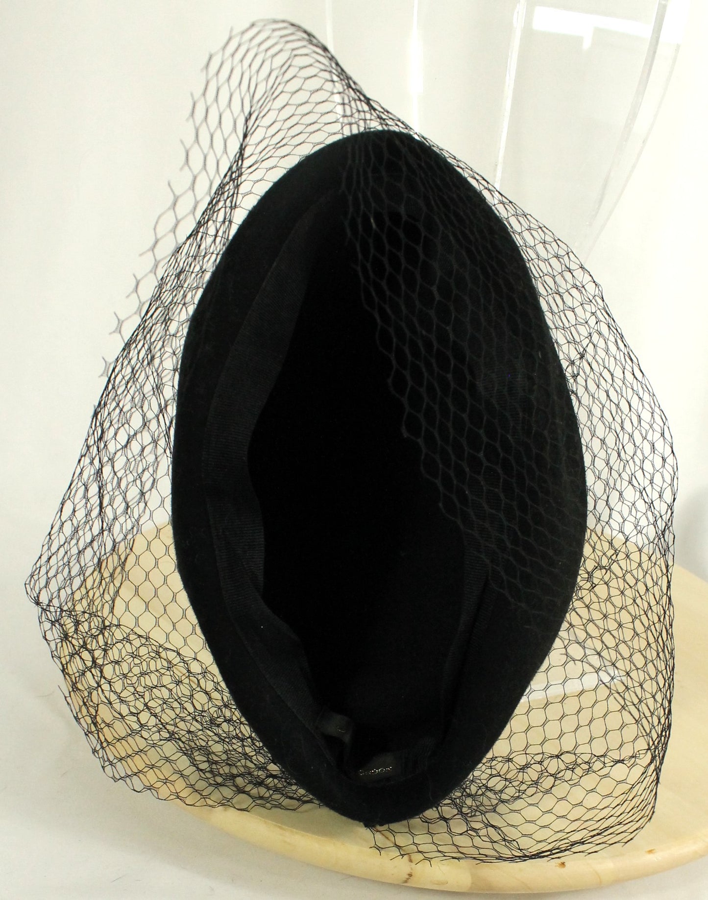 Collection of Classic Black Women's Headwear (5 Hats) - Velvet, Fascinator & Cloche