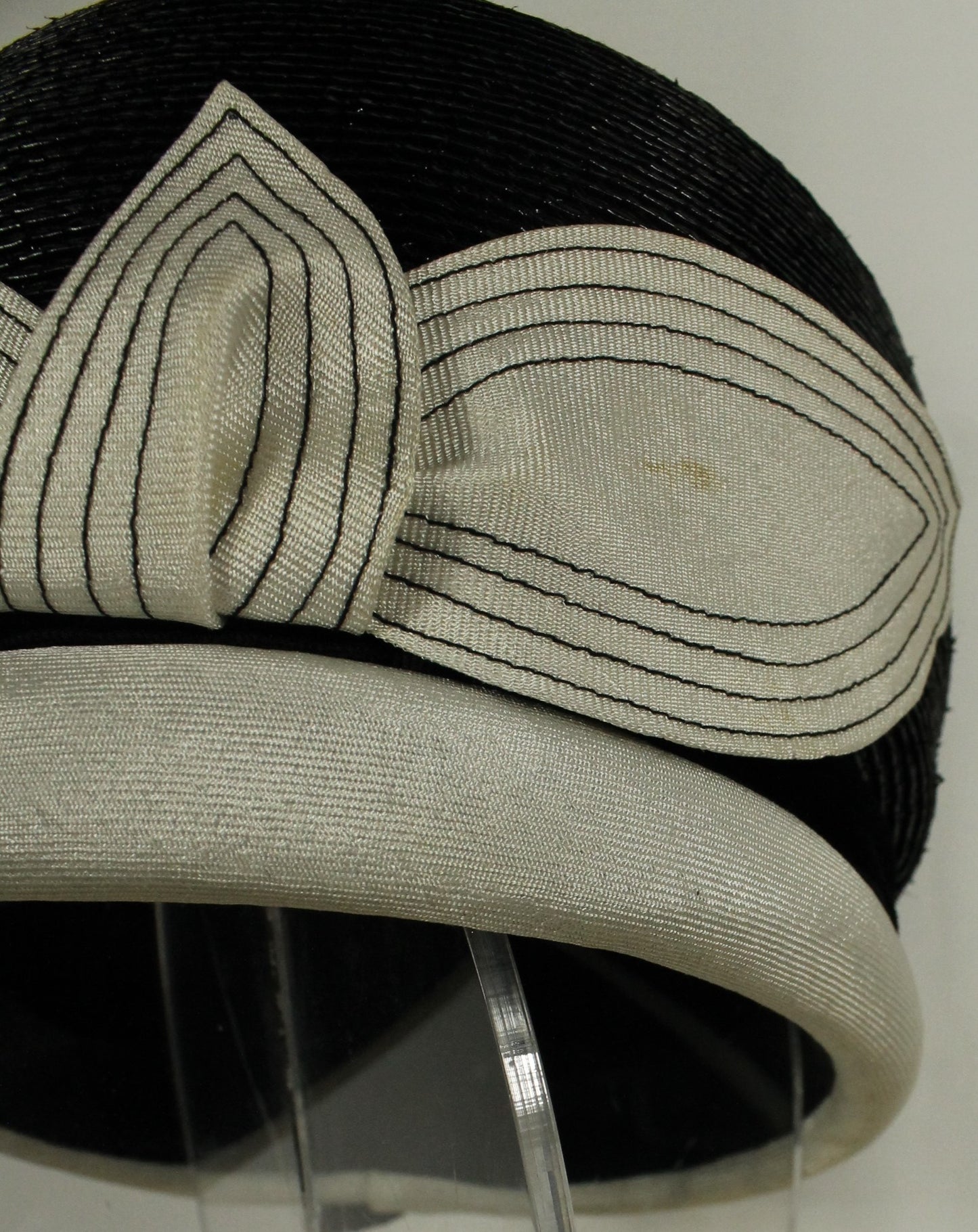 Collection of Classic Black Women's Headwear (5 Hats) - Velvet, Fascinator & Cloche
