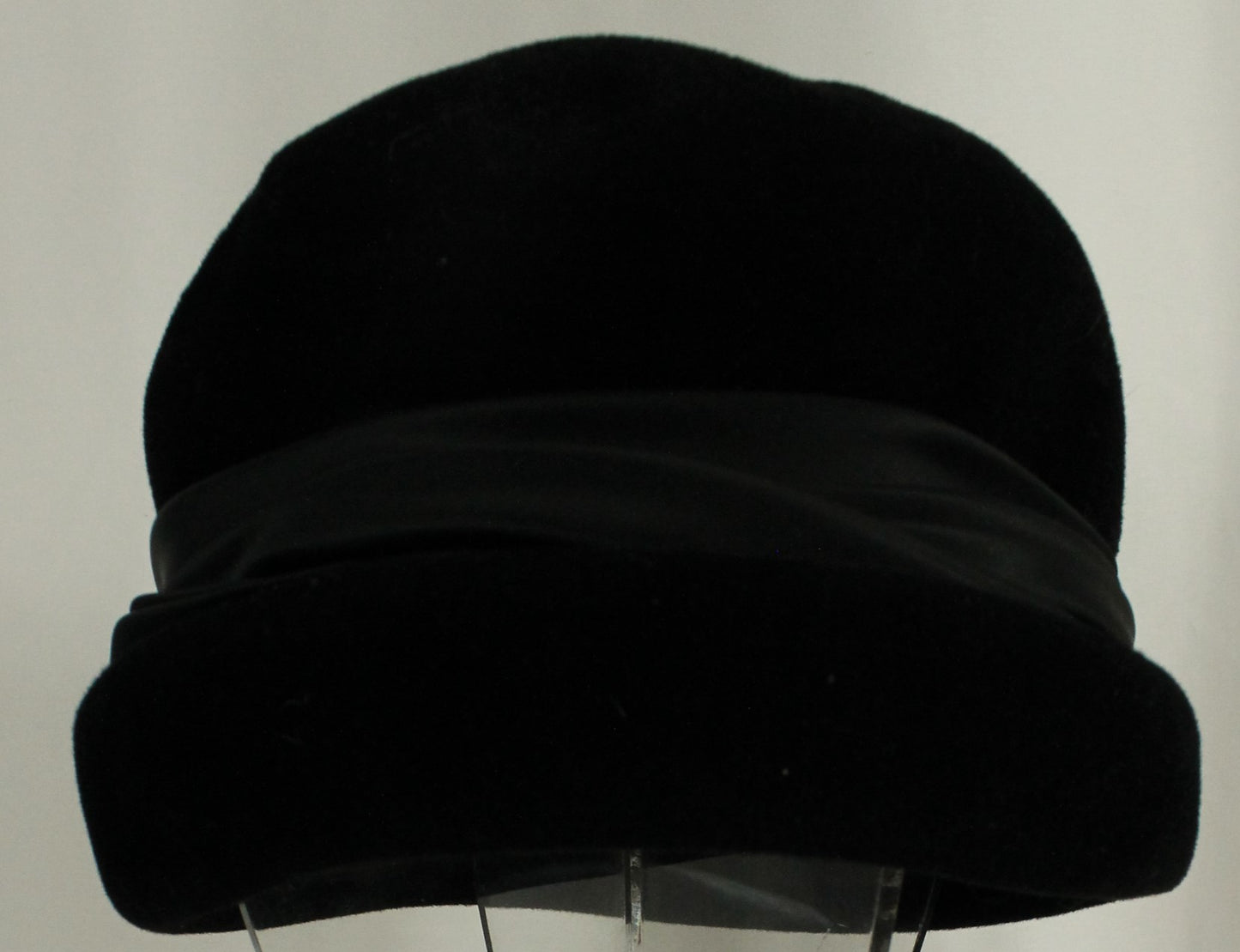 Collection of Classic Black Women's Headwear (5 Hats) - Velvet, Fascinator & Cloche