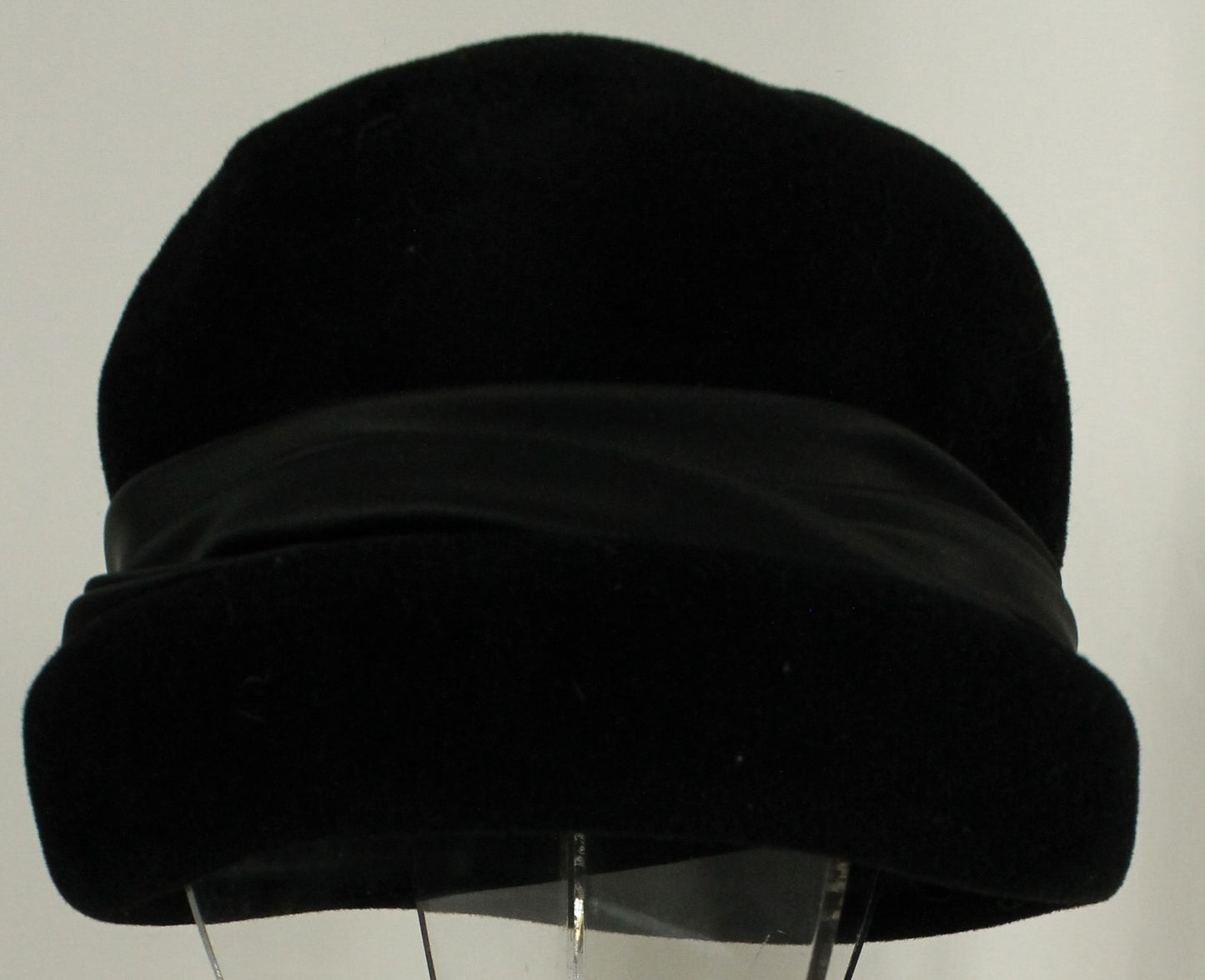 Collection of Classic Black Women's Headwear (5 Hats) - Velvet, Fascinator & Cloche