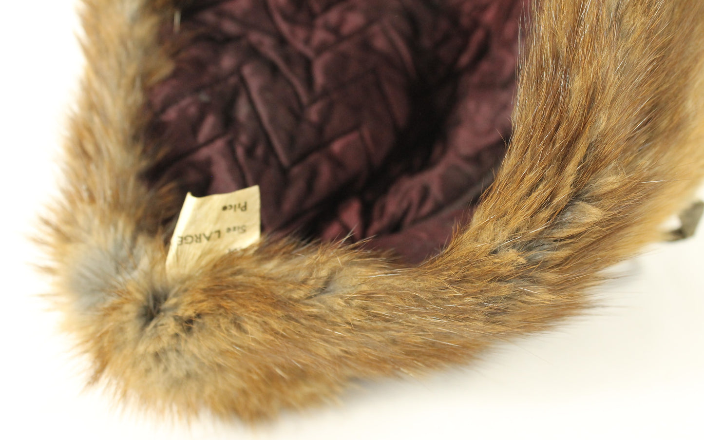 Lot of Three Men's Fur Hats including Winter Trapper Style