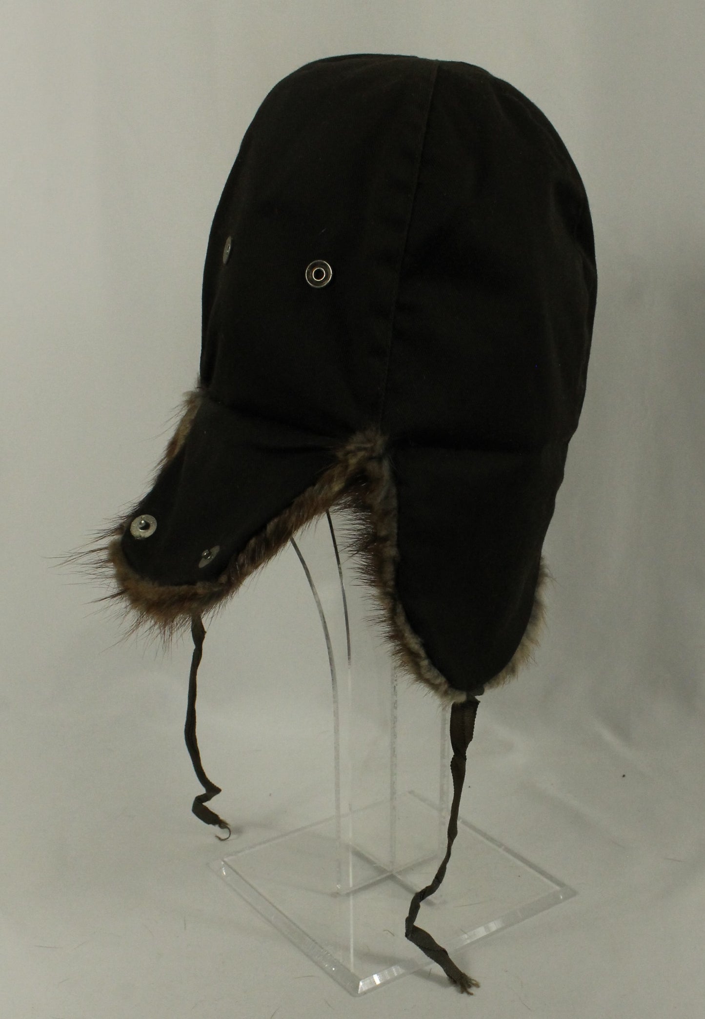 Lot of Three Men's Fur Hats including Winter Trapper Style