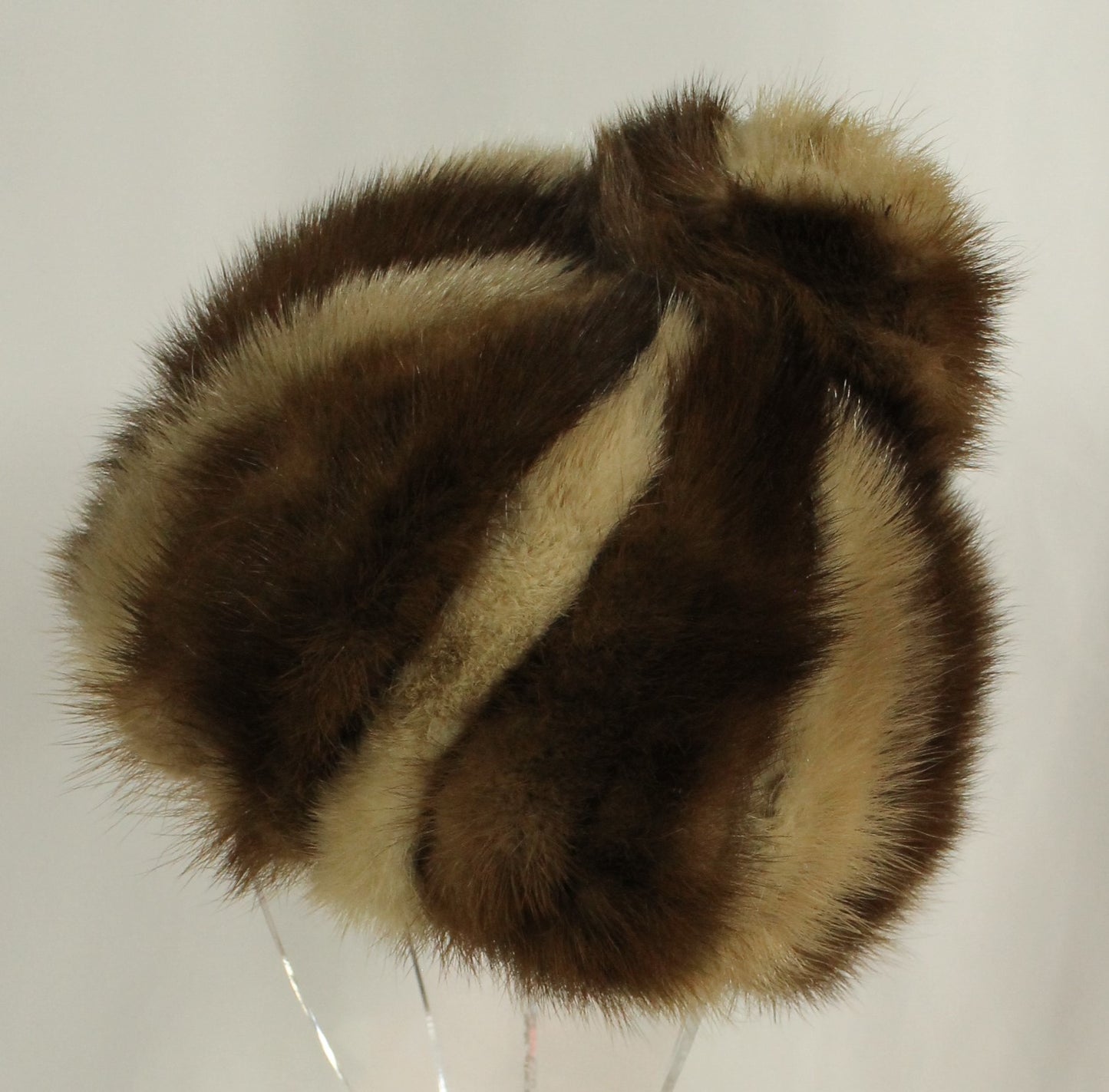 Lot of Six Vintage Fur Hats – Assorted Styles & Rich Earth Tones