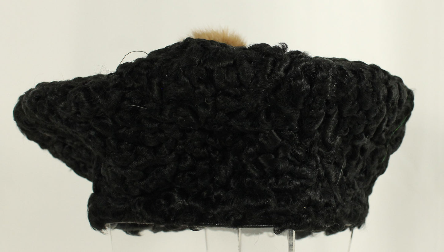 Vintage Collection of Seven Elegant Fur Hats – Assorted Styles & Colors