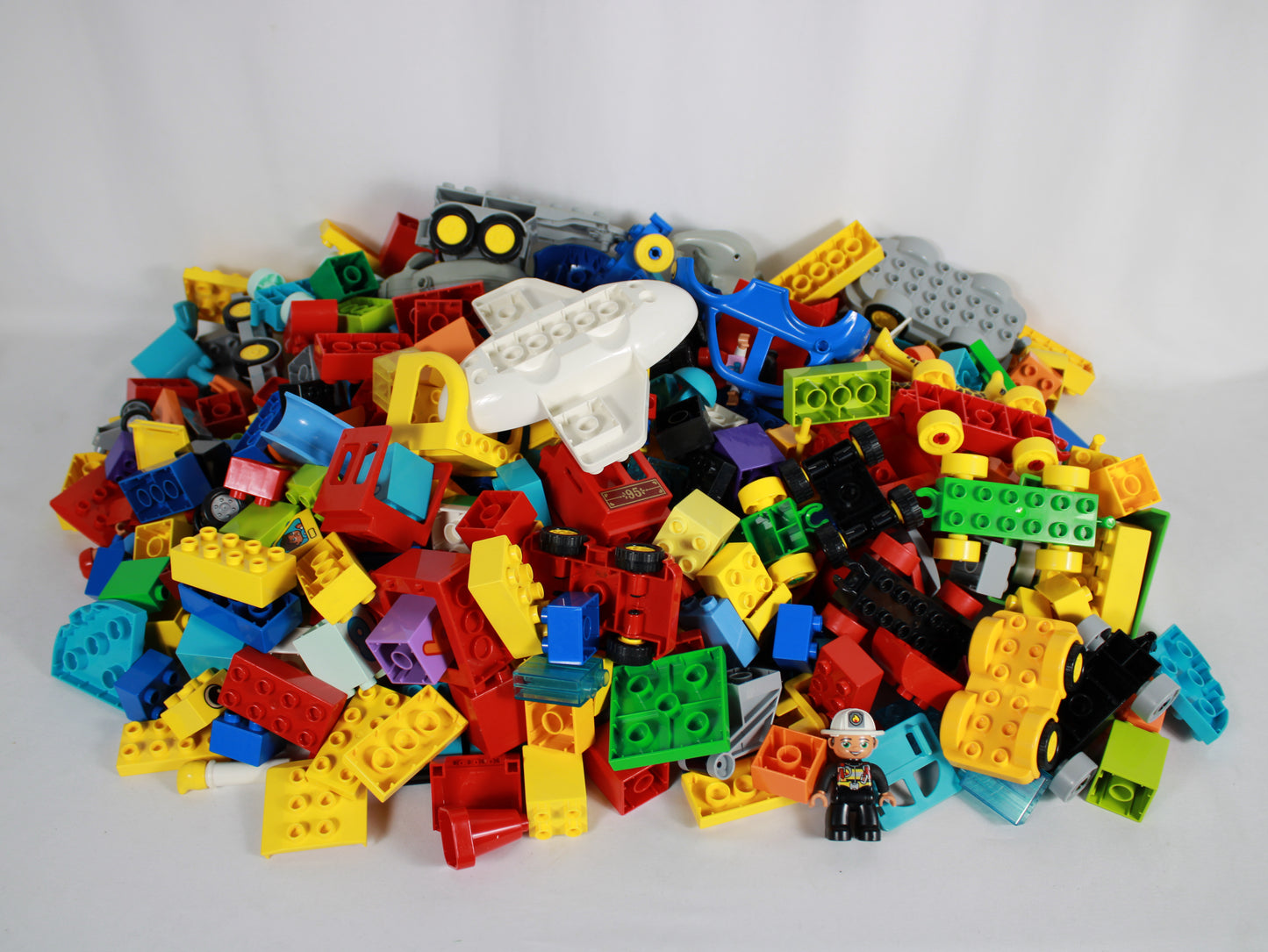Bulk LEGO DUPLO Lot - 9 lbs. with Figures, Bricks, and More!