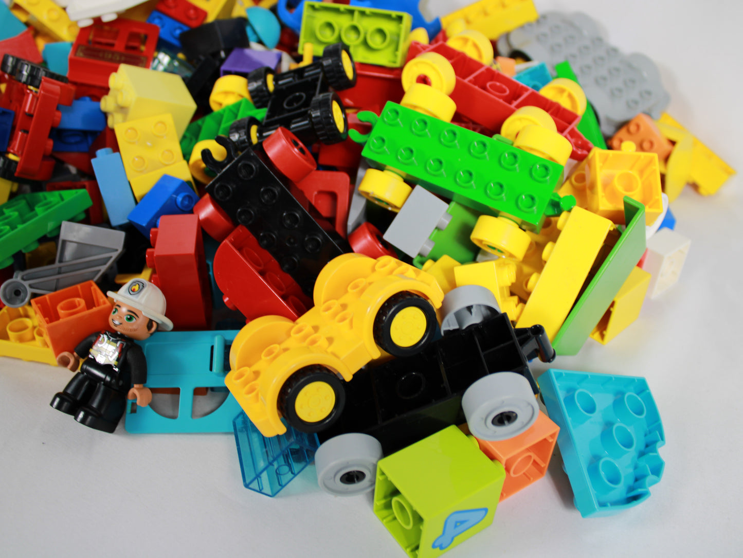 Bulk LEGO DUPLO Lot - 9 lbs. with Figures, Bricks, and More!