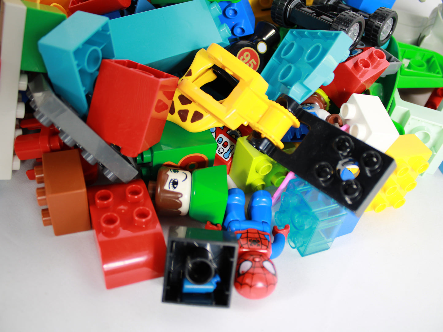 Bulk LEGO DUPLO Lot - 9 lbs. with Figures, Bricks, and More!