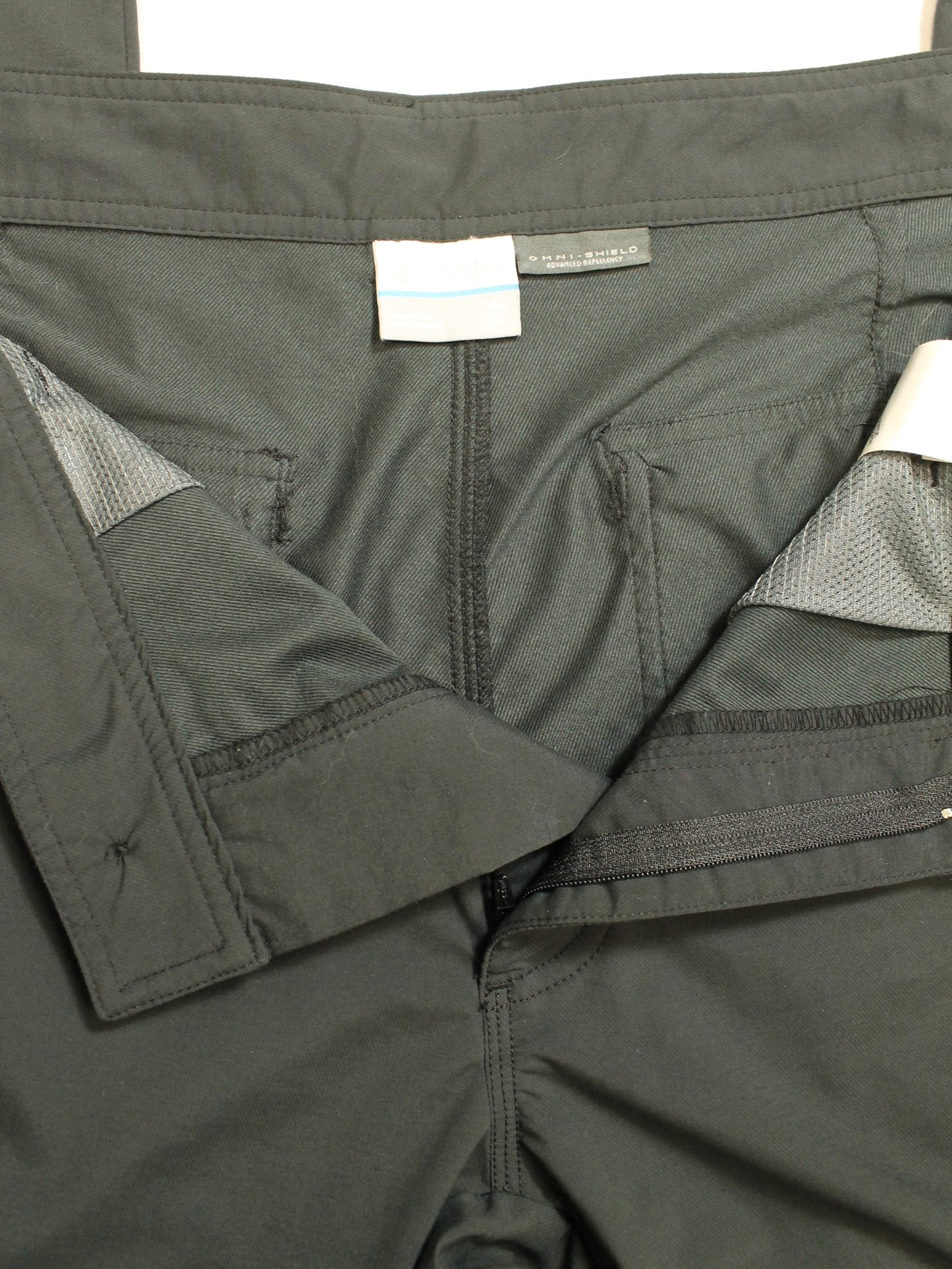 Black Columbia Men's Lightweight Pants Size 38W 30L