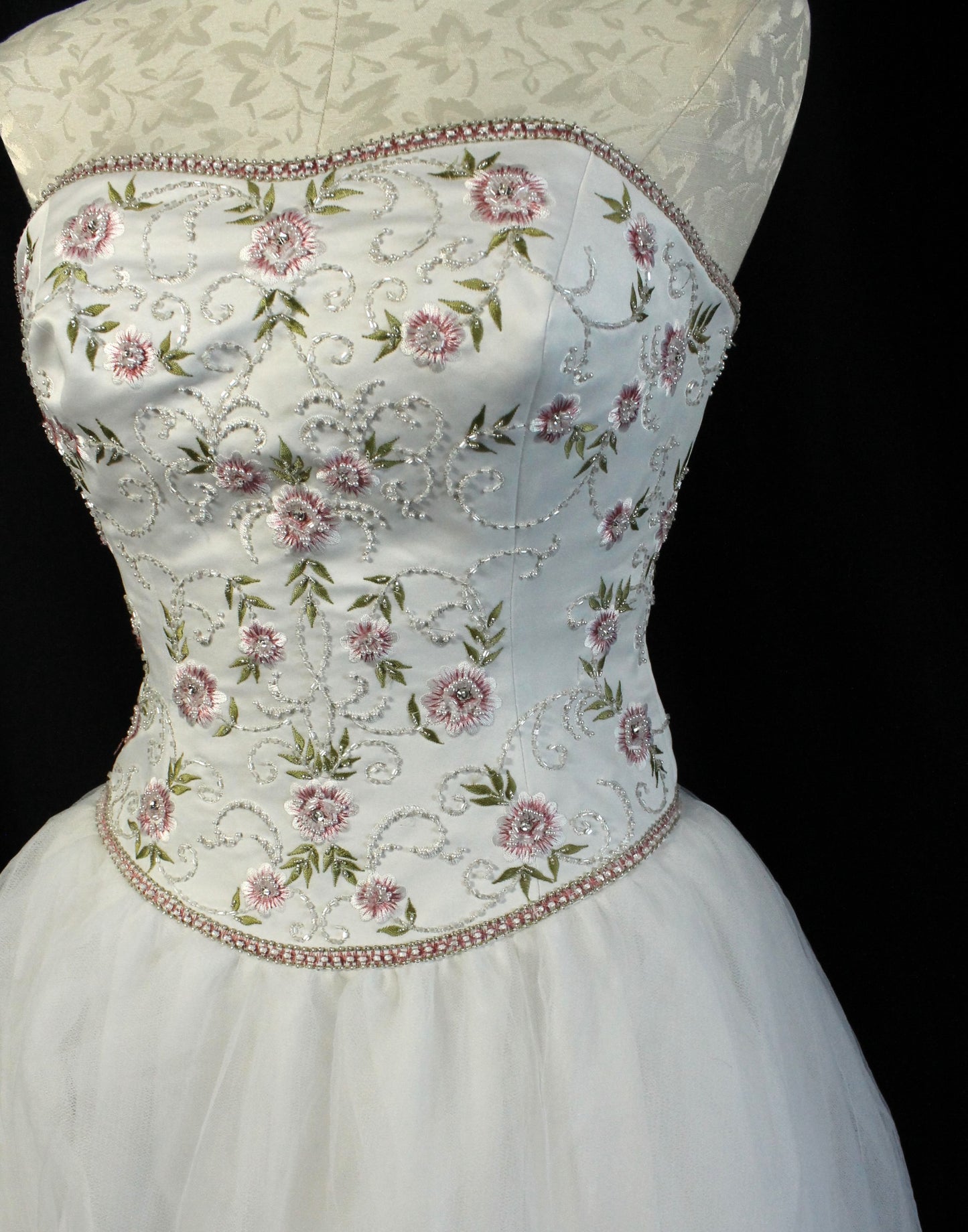 Floral Embroidered Wedding Dress – Signature Collection