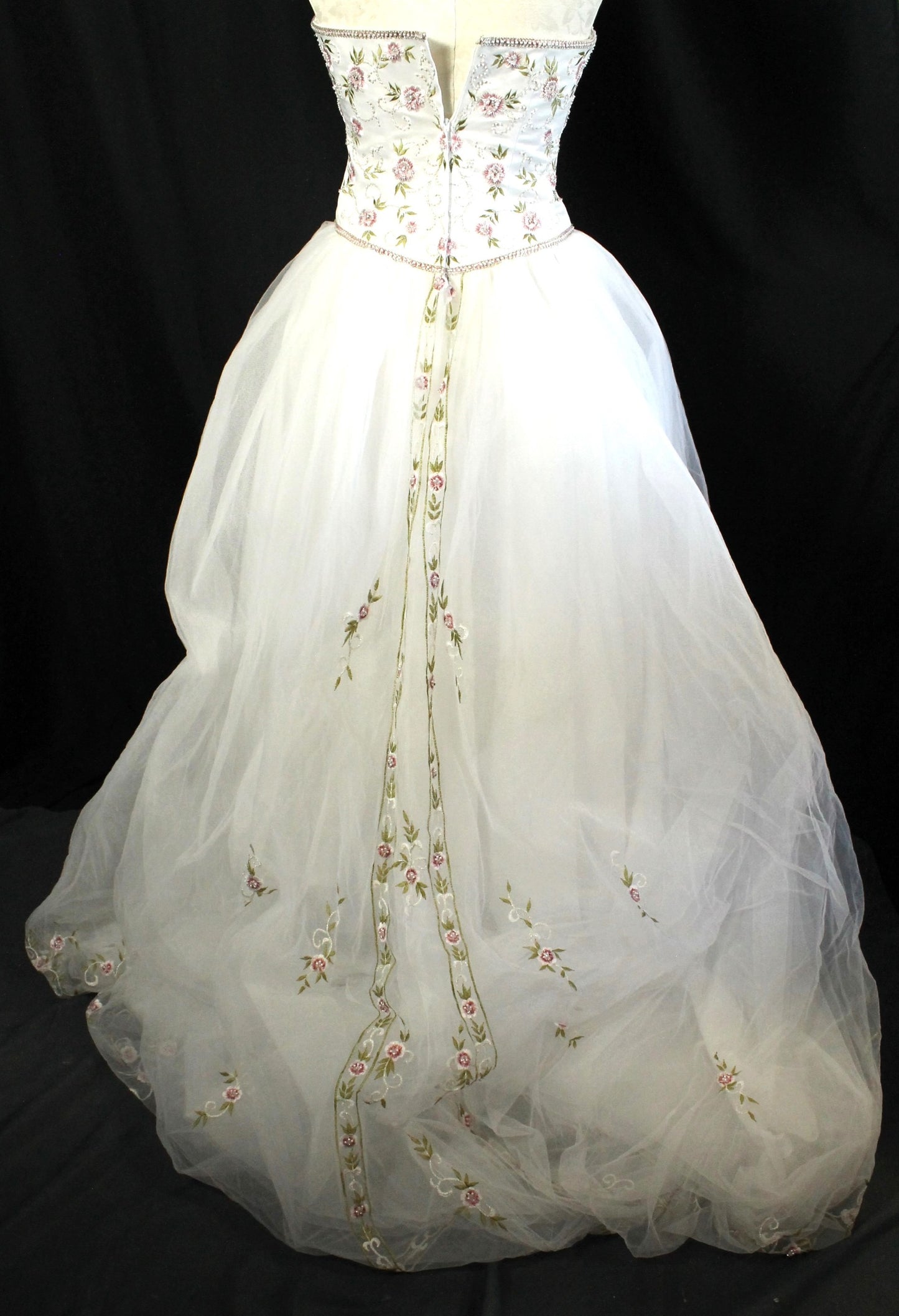 Floral Embroidered Wedding Dress – Signature Collection