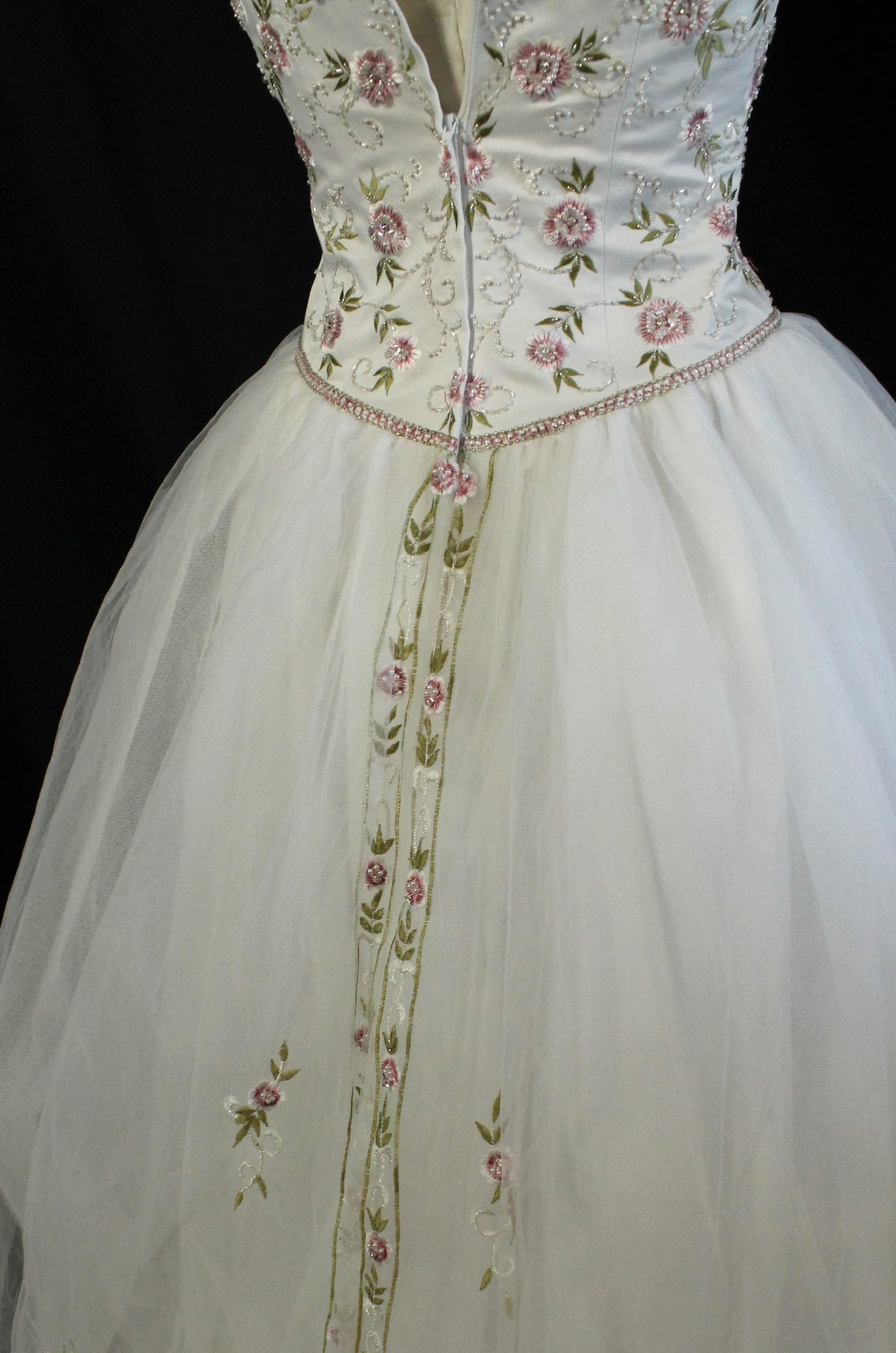 Floral Embroidered Wedding Dress – Signature Collection