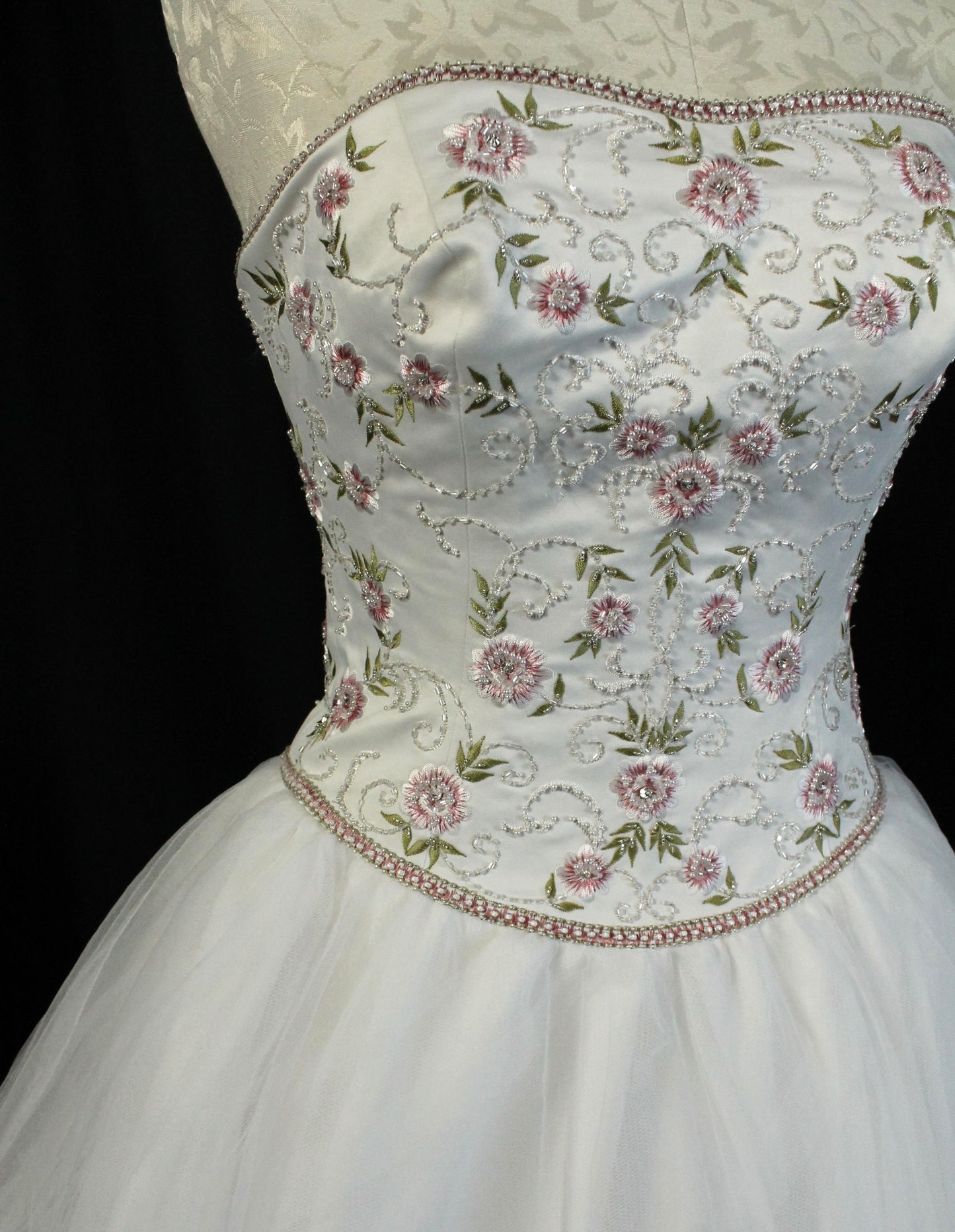 Floral Embroidered Wedding Dress – Signature Collection