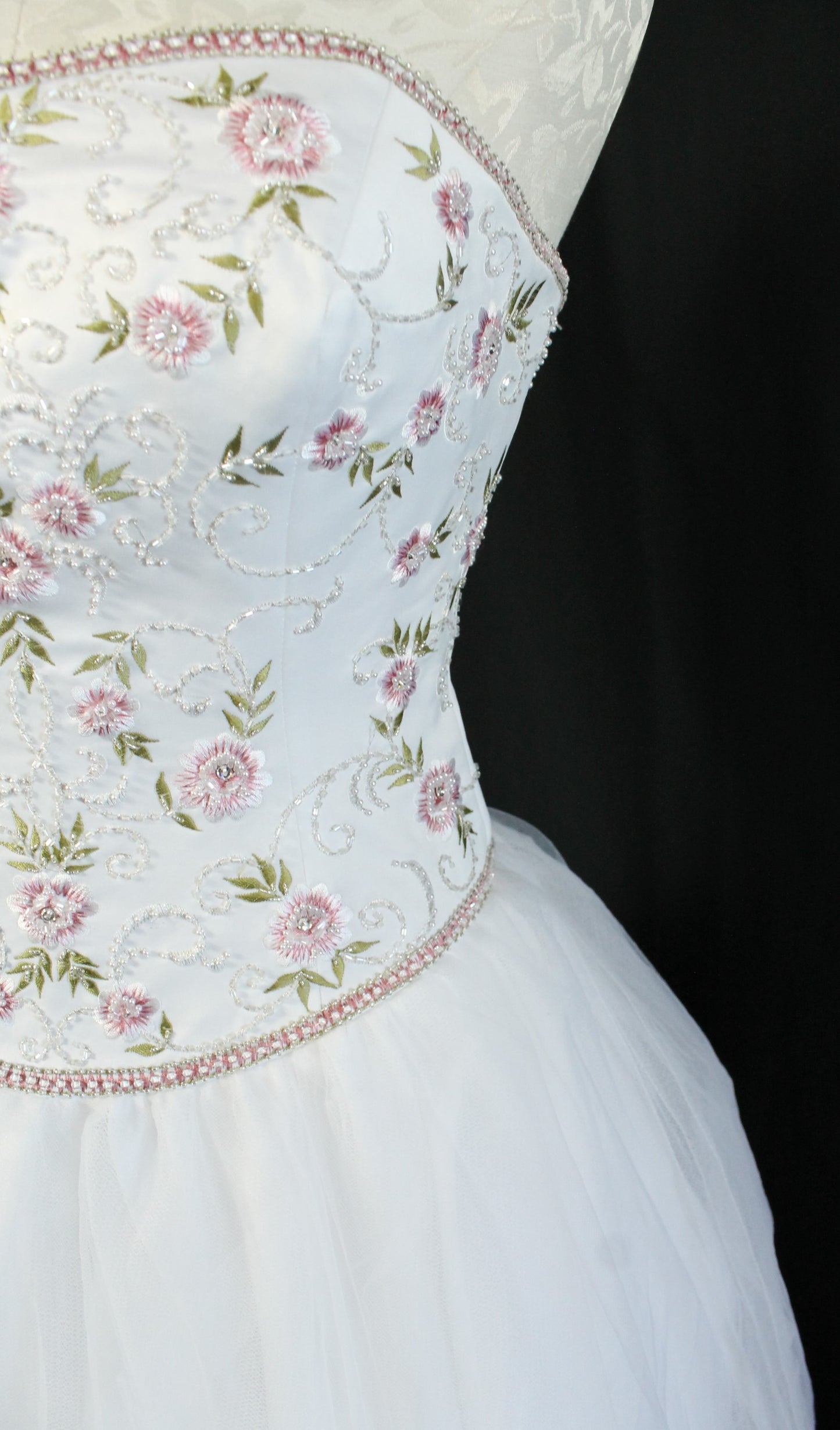 Floral Embroidered Wedding Dress – Signature Collection