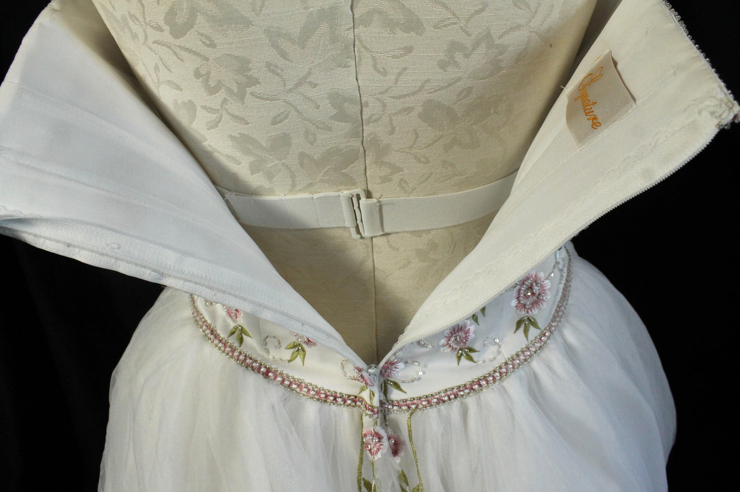 Floral Embroidered Wedding Dress – Signature Collection
