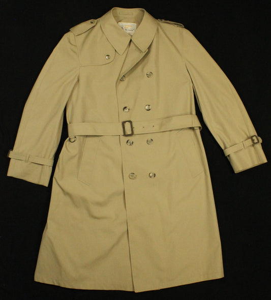 Vintage Men's London Fog Maincoats Trench Size 48 Tall