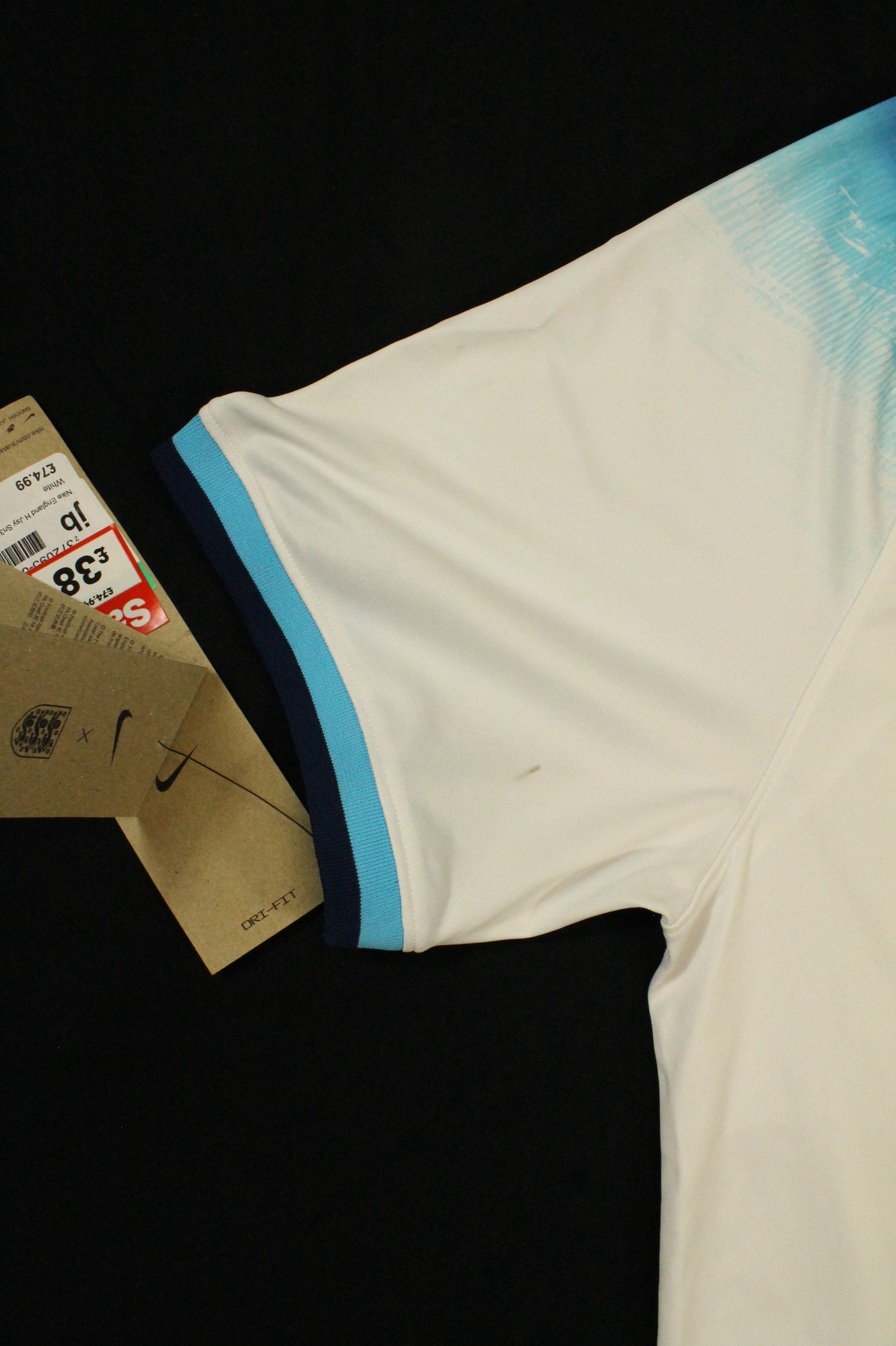 England SSN31 Soccer Jersey Size XL