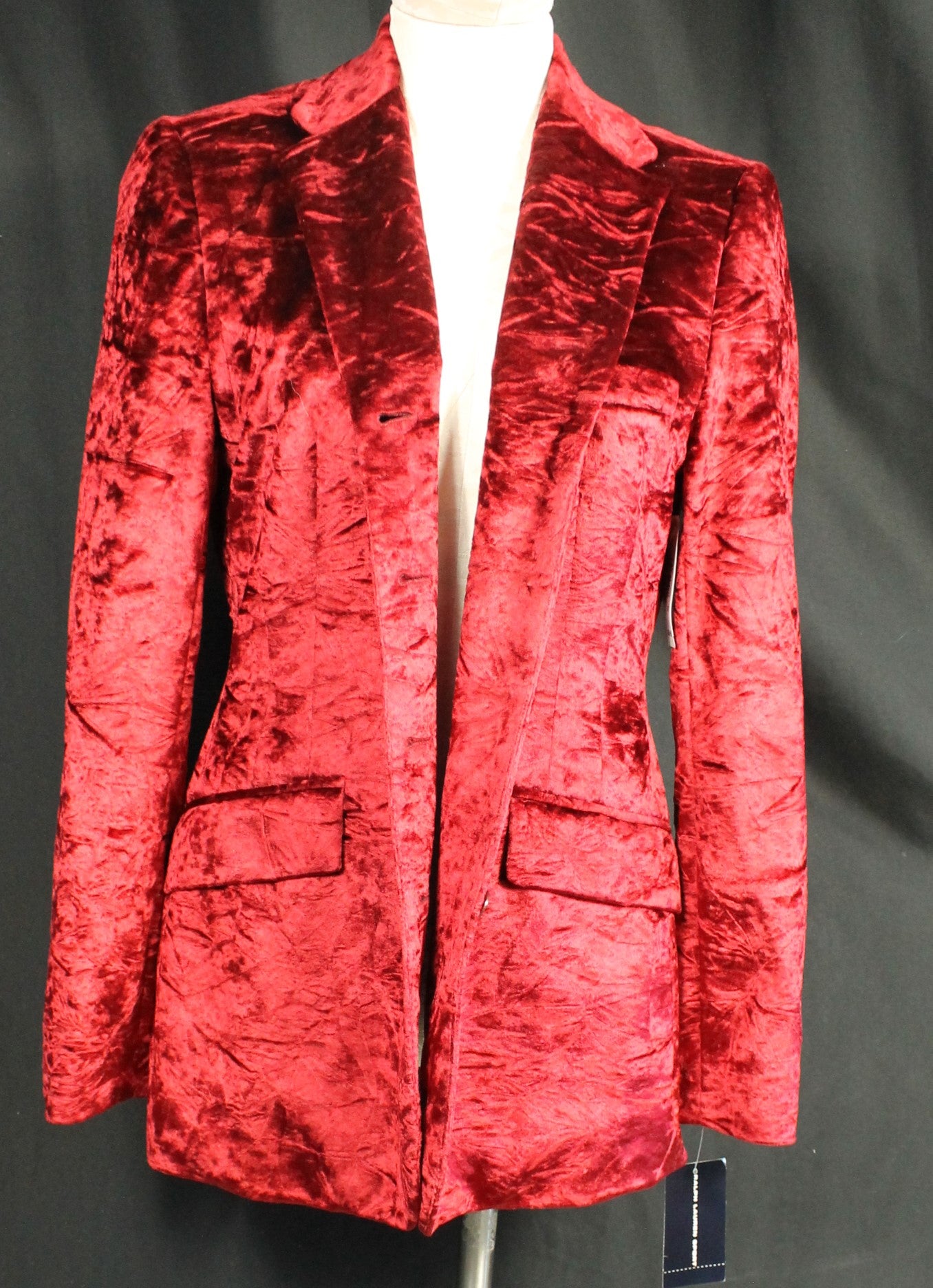 New Ralph Lauren Red Velvet Blazer – With Tags from Eaton’s (Vintage, Unworn)