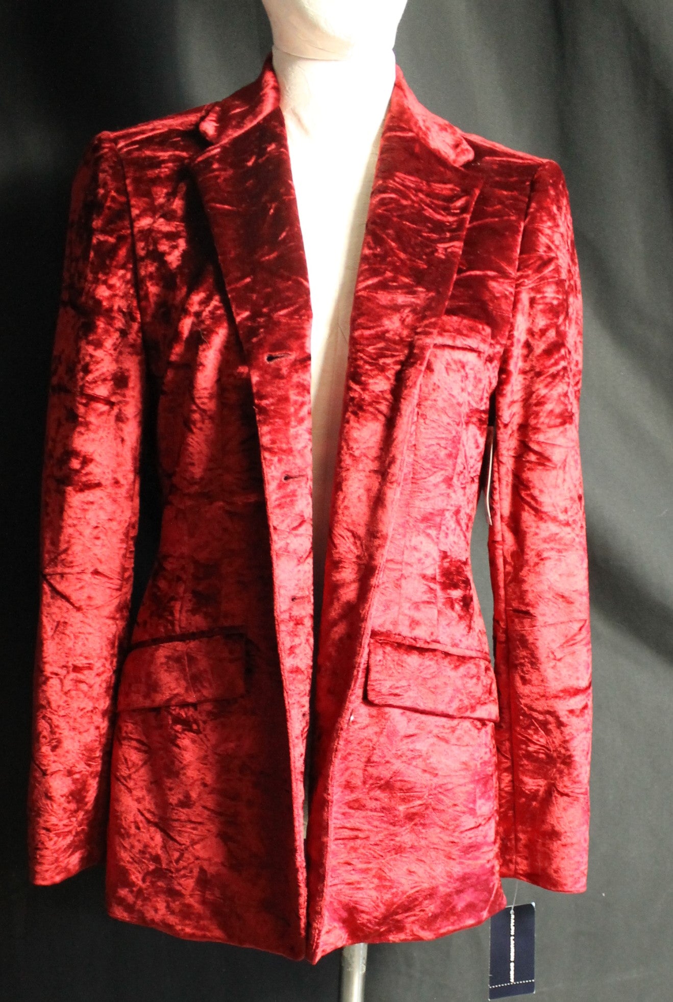 New Ralph Lauren Red Velvet Blazer – With Tags from Eaton’s (Vintage, Unworn)