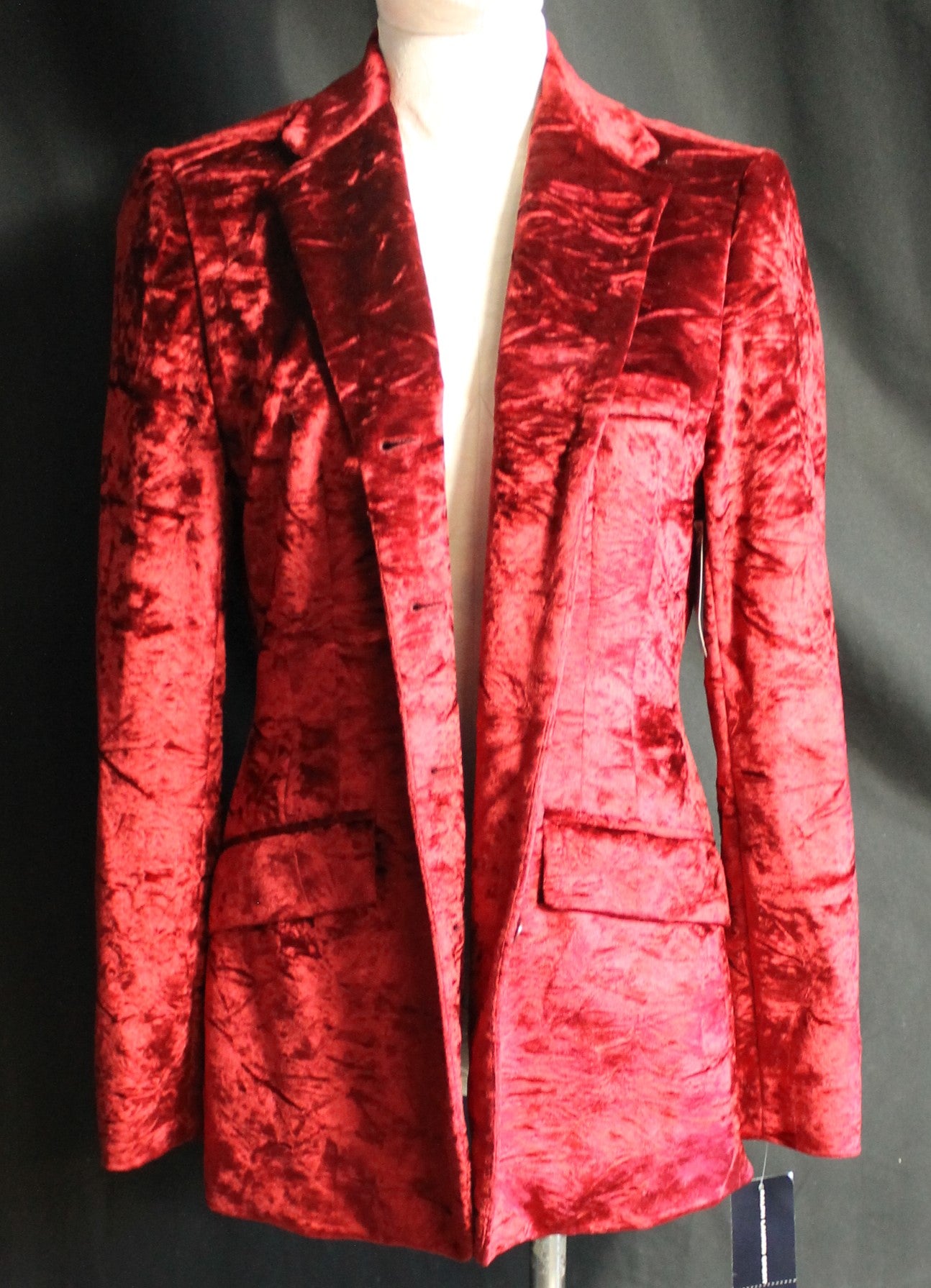 New Ralph Lauren Red Velvet Blazer – With Tags from Eaton’s (Vintage, Unworn)