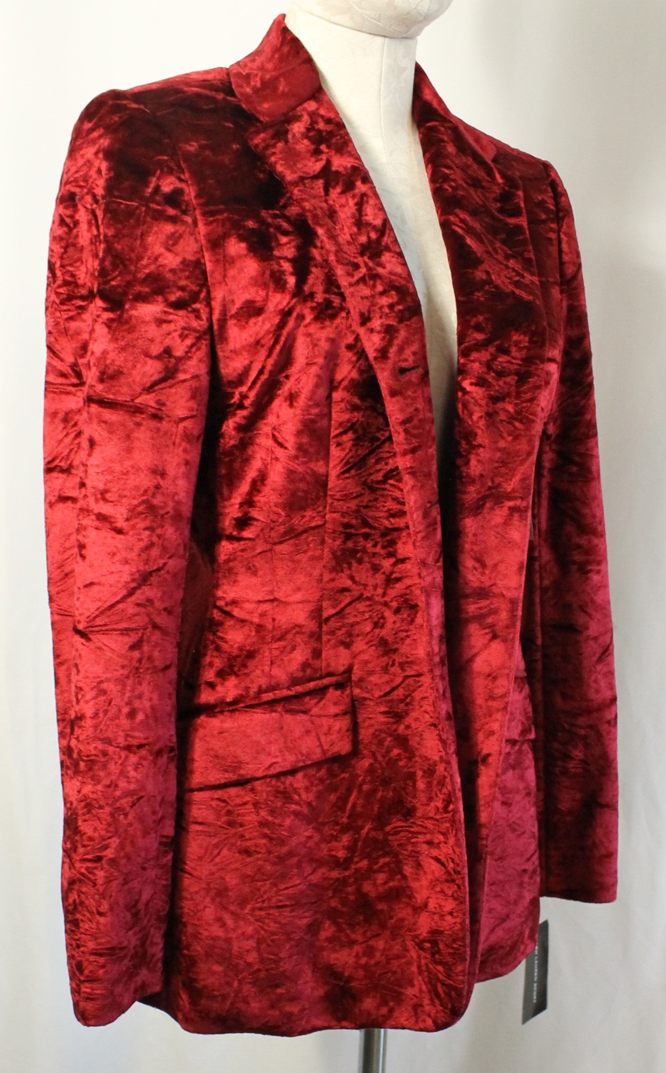 New Ralph Lauren Red Velvet Blazer – With Tags from Eaton’s (Vintage, Unworn)