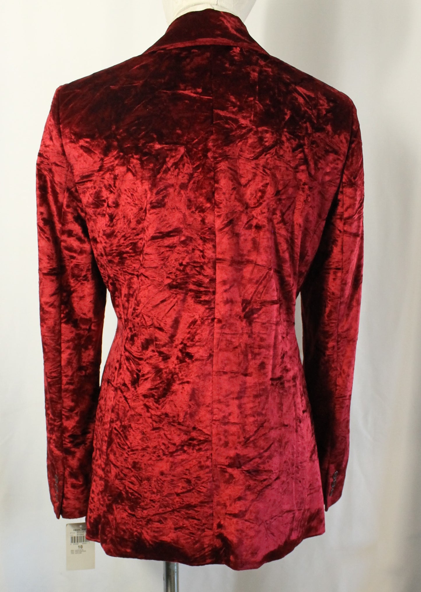 New Ralph Lauren Red Velvet Blazer – With Tags from Eaton’s (Vintage, Unworn)