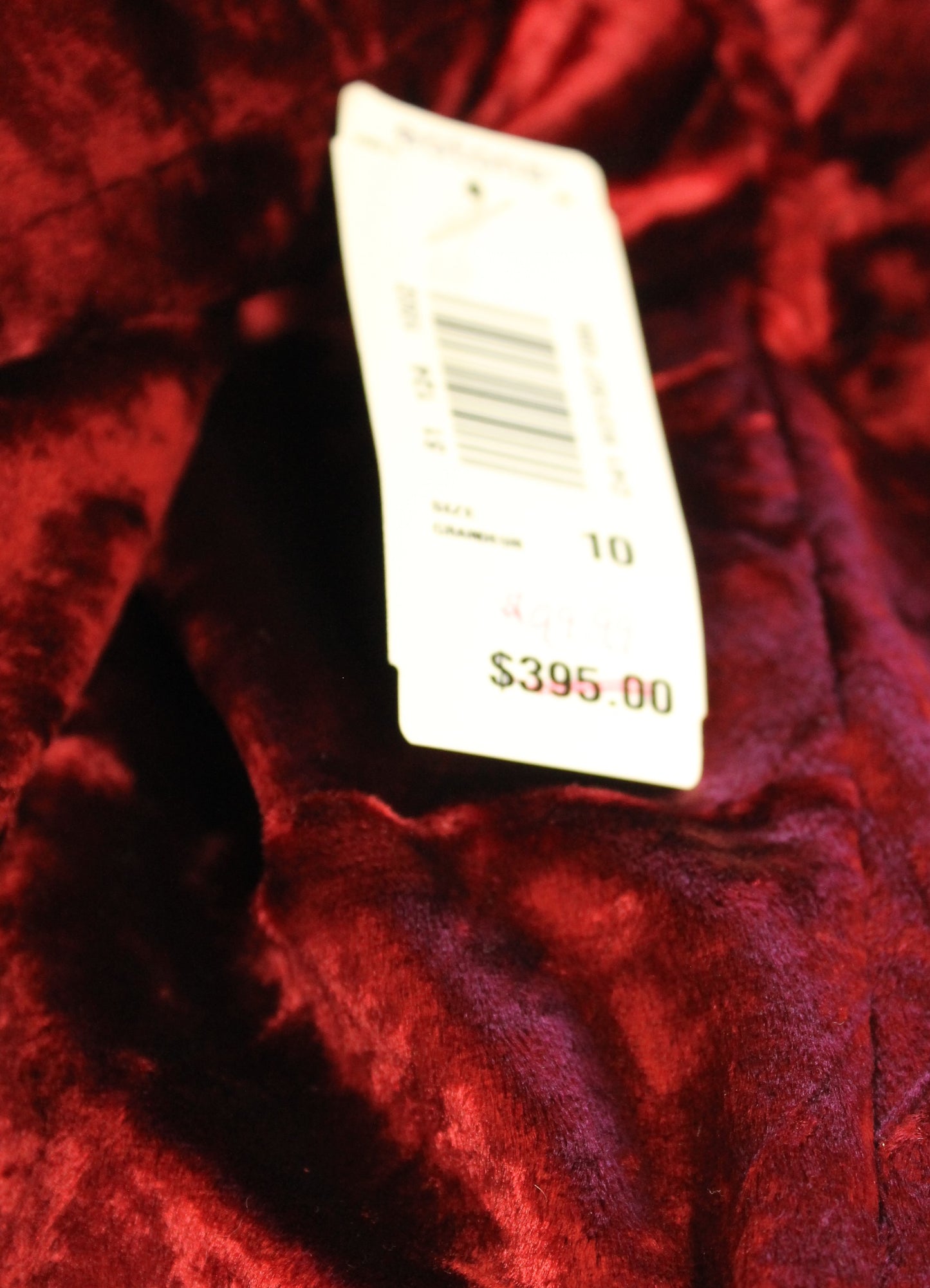 New Ralph Lauren Red Velvet Blazer – With Tags from Eaton’s (Vintage, Unworn)