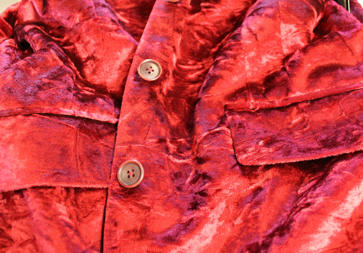 New Ralph Lauren Red Velvet Blazer – With Tags from Eaton’s (Vintage, Unworn)