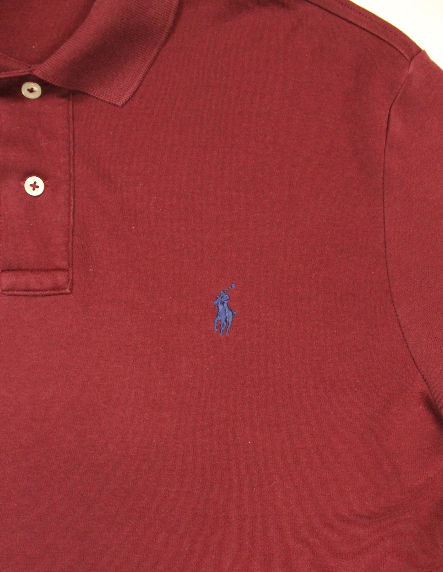 Polo By Ralph Lauren Burgundy Polo Size Medium