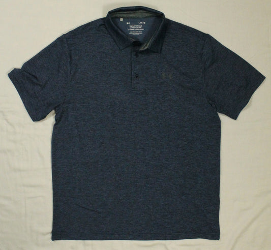 Under Armour Blue Polo Size Large