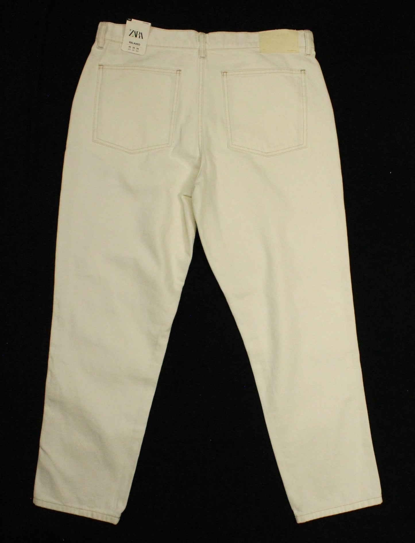 Zara Men's White Pants Size EU44 US34