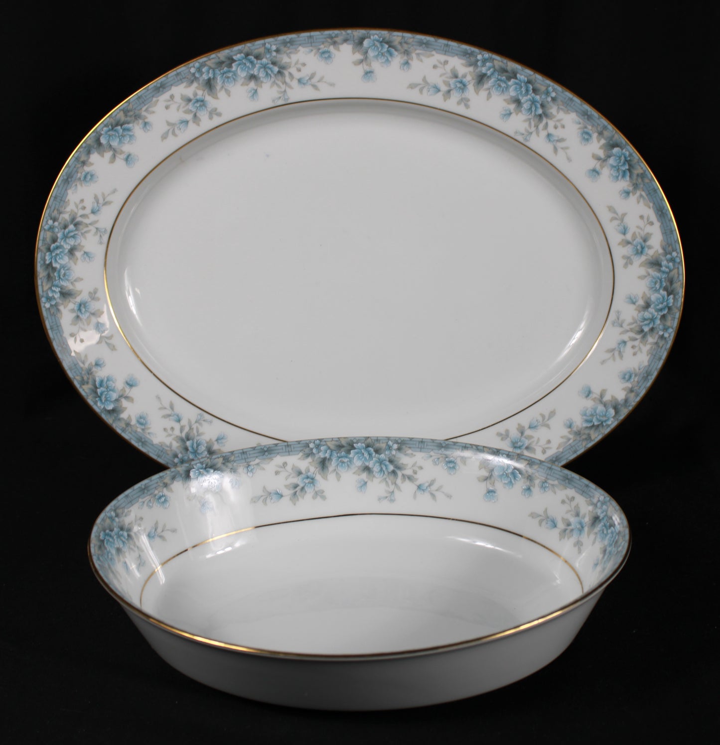 Noritake Avalon 3390 Contemporary Fine China 46-Piece Discontinued Set