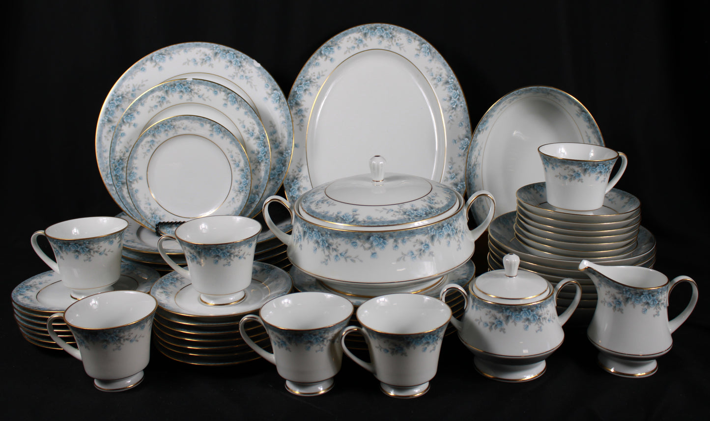 Noritake Avalon 3390 Contemporary Fine China 46-Piece Discontinued Set