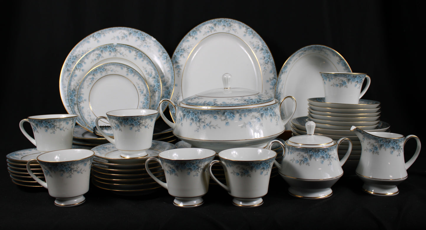 Noritake Avalon 3390 Contemporary Fine China 46-Piece Discontinued Set