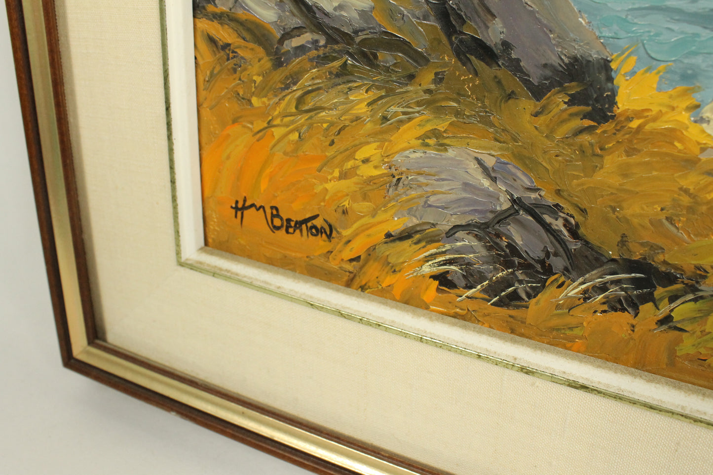 Vibrant Newfoundland Coastal Landscape by Canadian Artist Heather Beaton