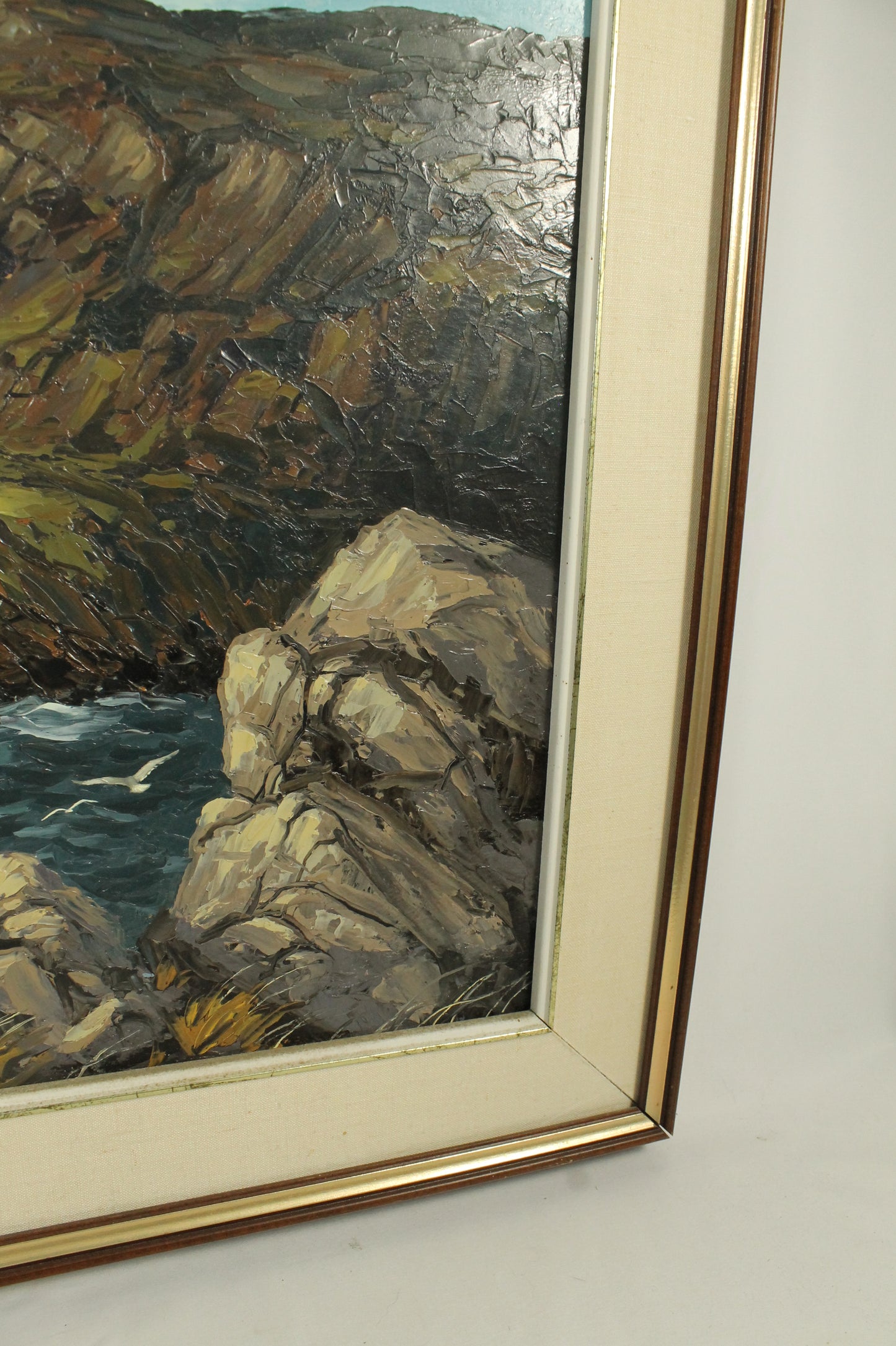 Vibrant Newfoundland Coastal Landscape by Canadian Artist Heather Beaton