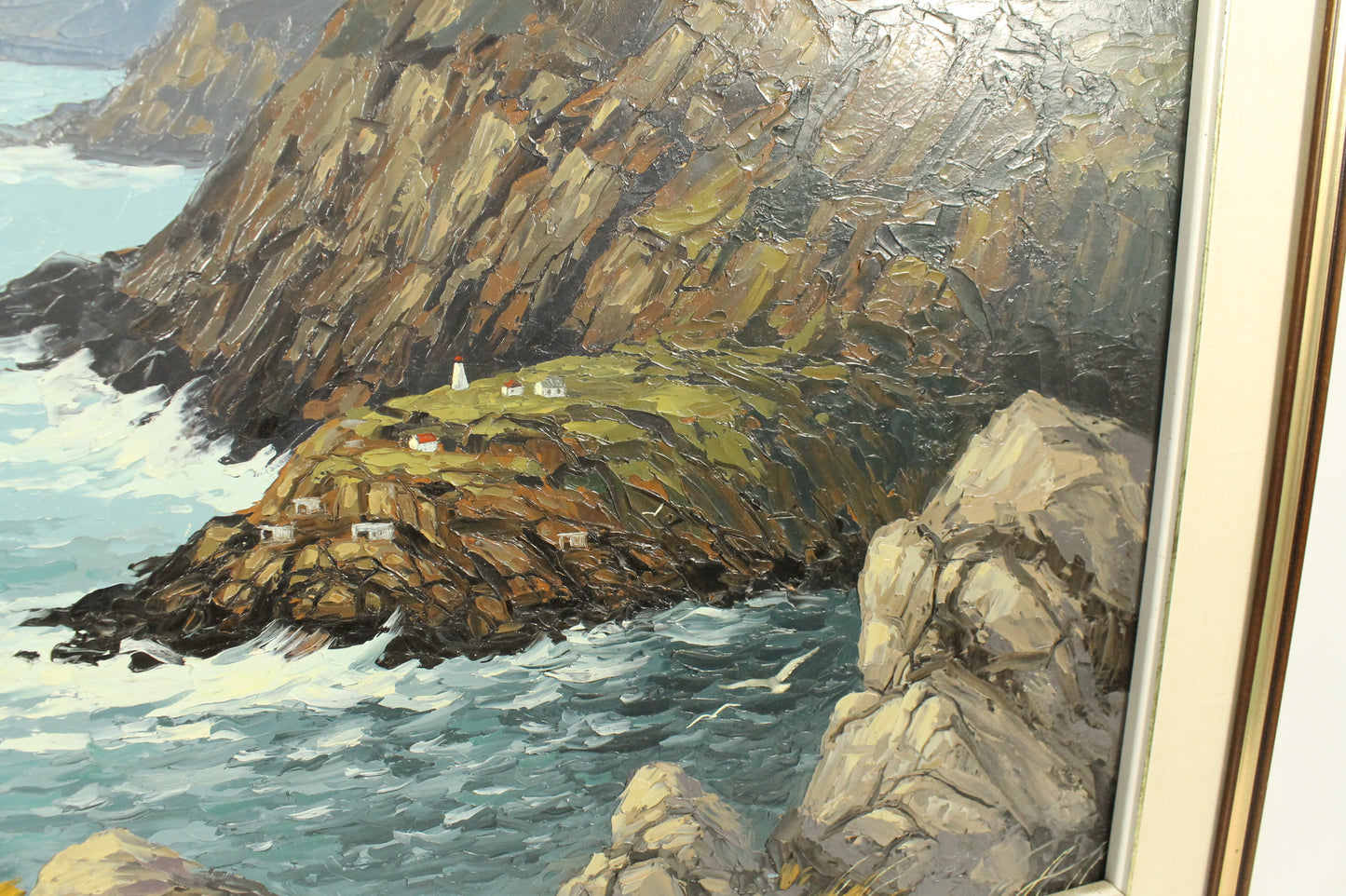 Vibrant Newfoundland Coastal Landscape by Canadian Artist Heather Beaton