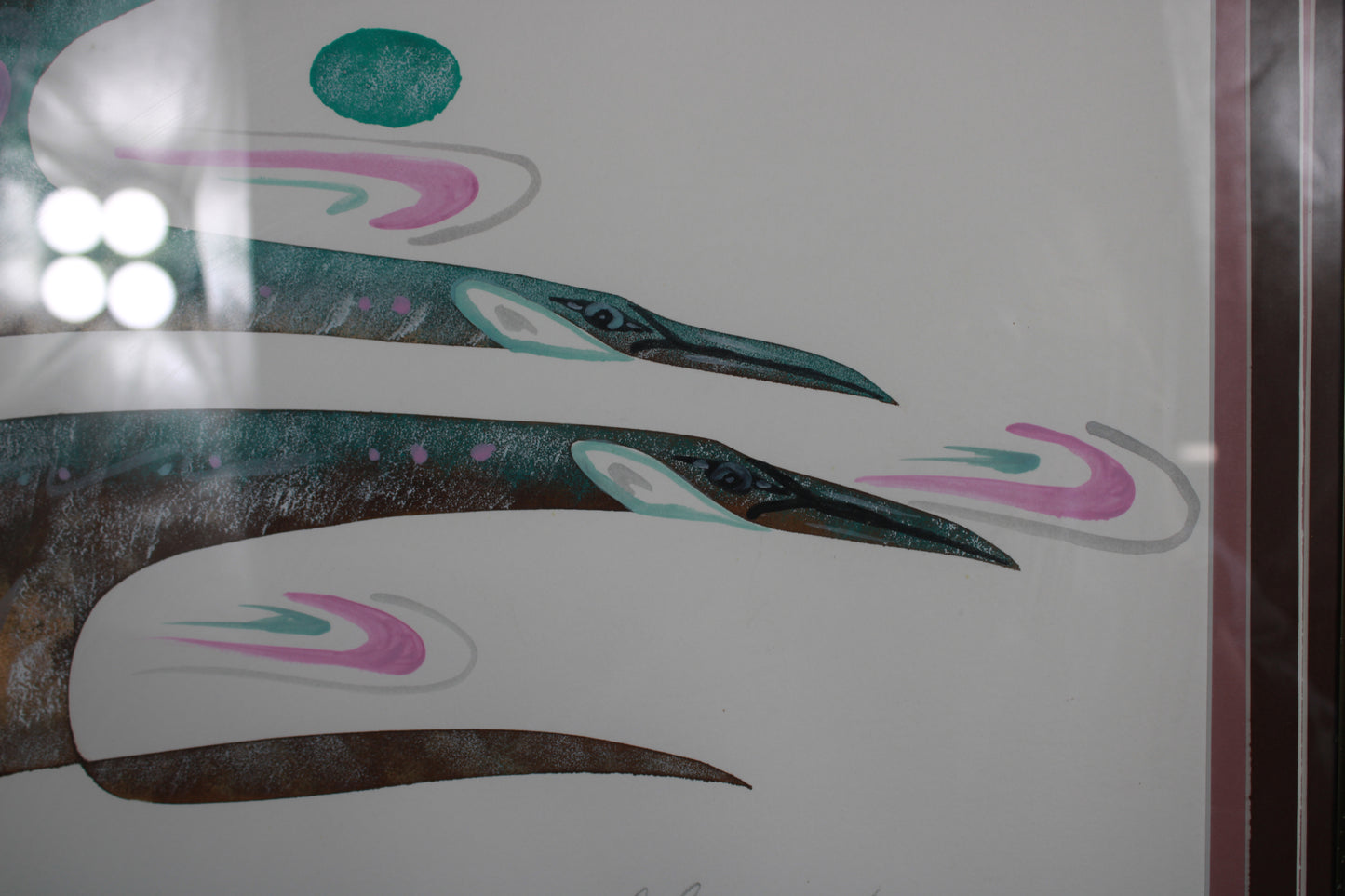 Alvin Constant "Trust & Innocence" Wandering Spirit Signed Original Art 1994