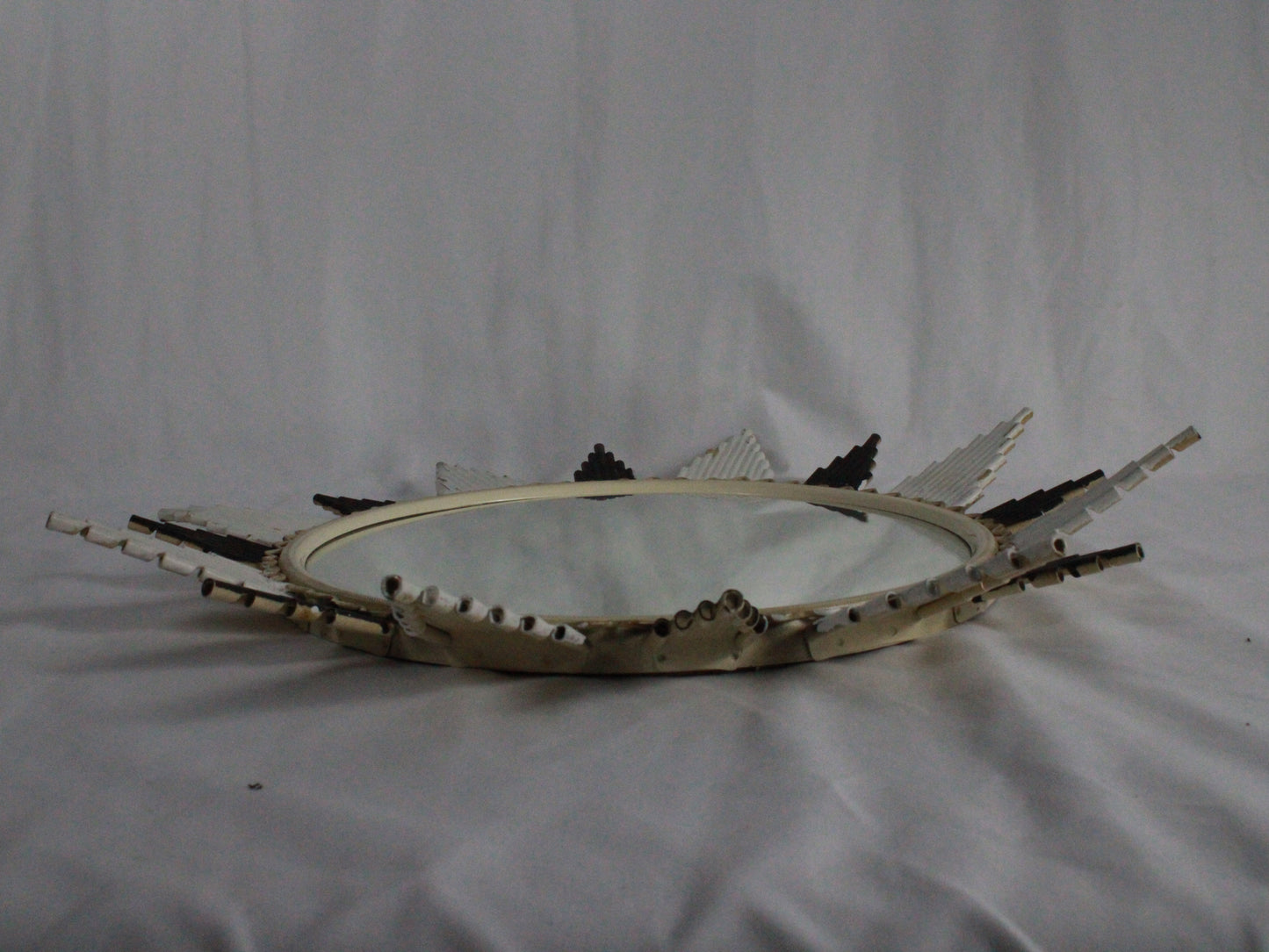 Vintage Mid-Century Modern Sunburst Mirror